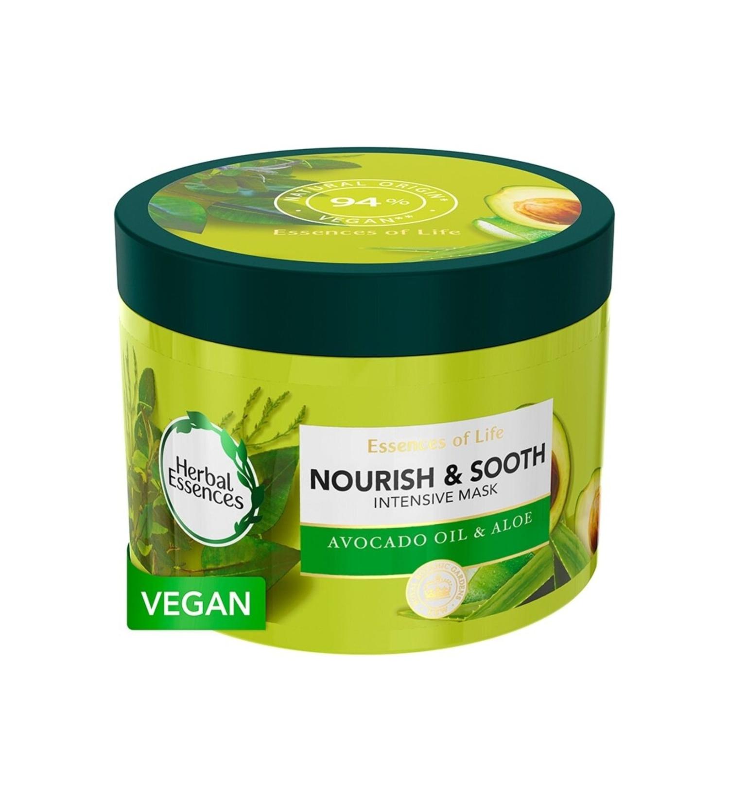 Herbal Essences Aloe & Avocado Oil Hair and Scalp Mask 450 Ml - Buy Online on GoSupps.com