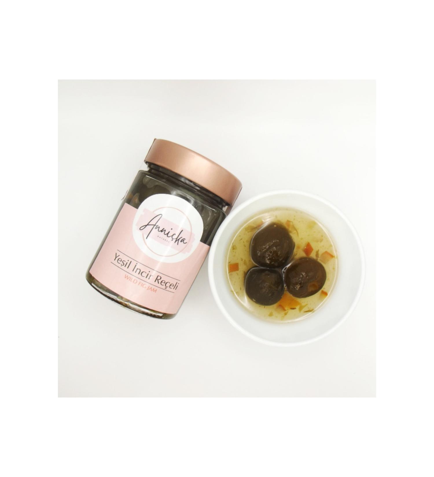 Anni ka Natural Homemade Green Fig Jam Without Additives or Preservatives 400 gr - Buy Online on GoSupps.com