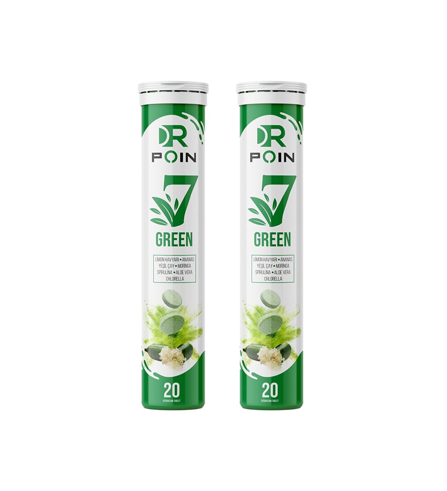 Dr. Poin 7 Green Effervescent Tablet 2 Pieces