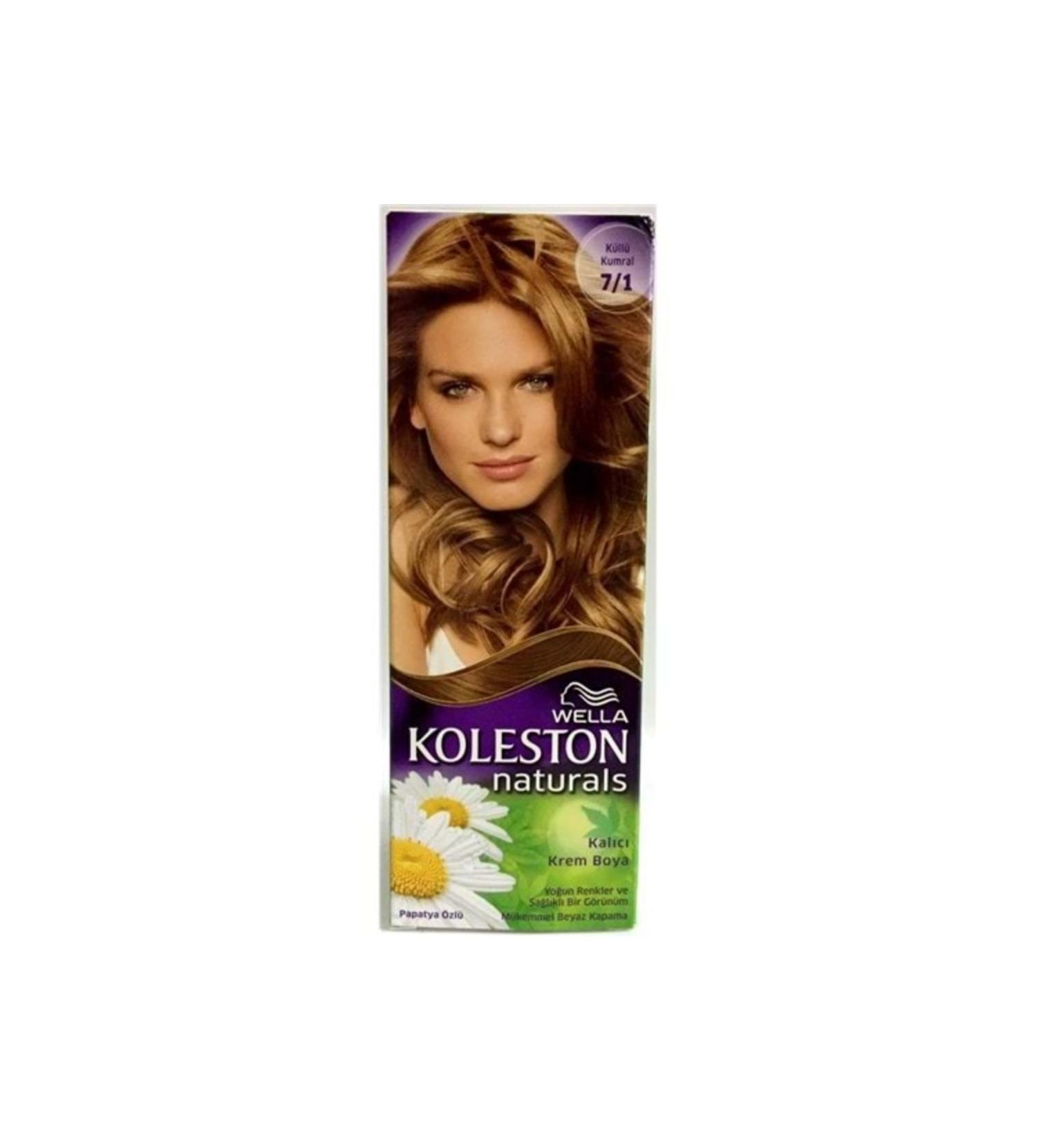 Wella Naturals Dye 7/1 Ash Blonde