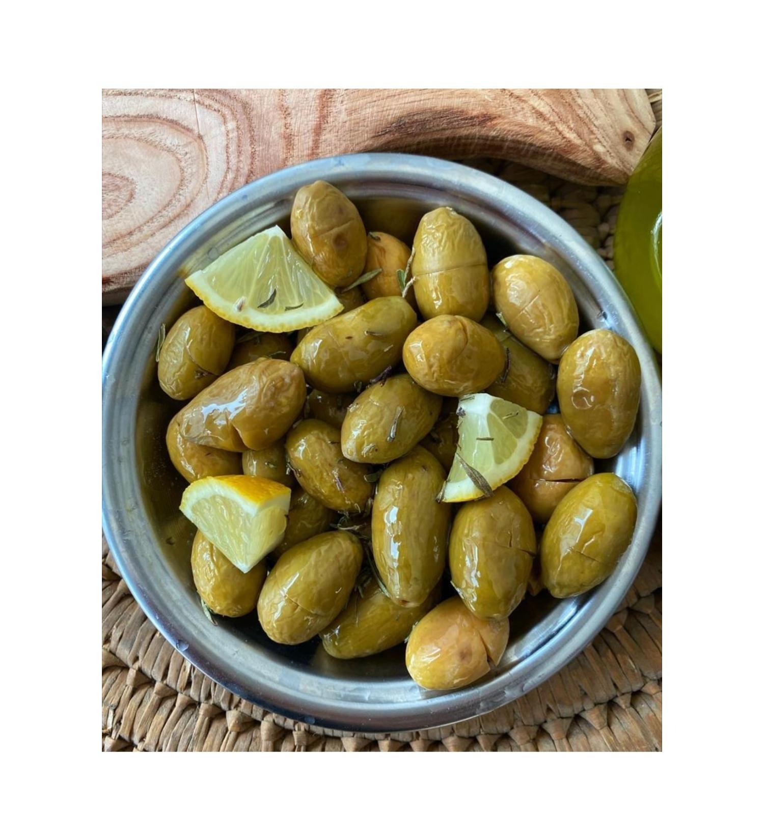 HATAY AH N FTL K Kalamata Type Green Olive Net 1 Kg