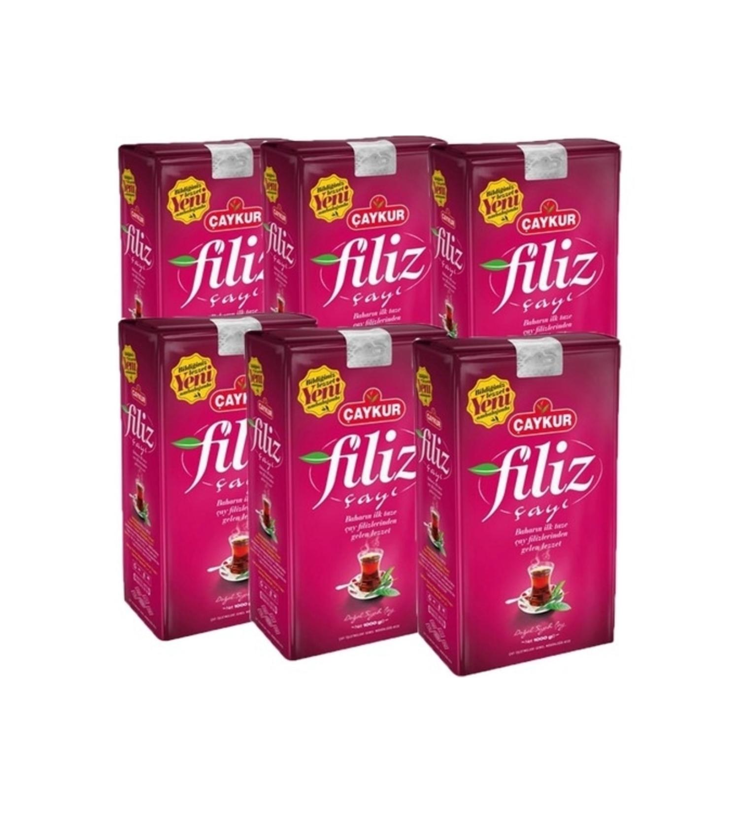 aykur Filiz Tea 1000 Gr 6-Pack