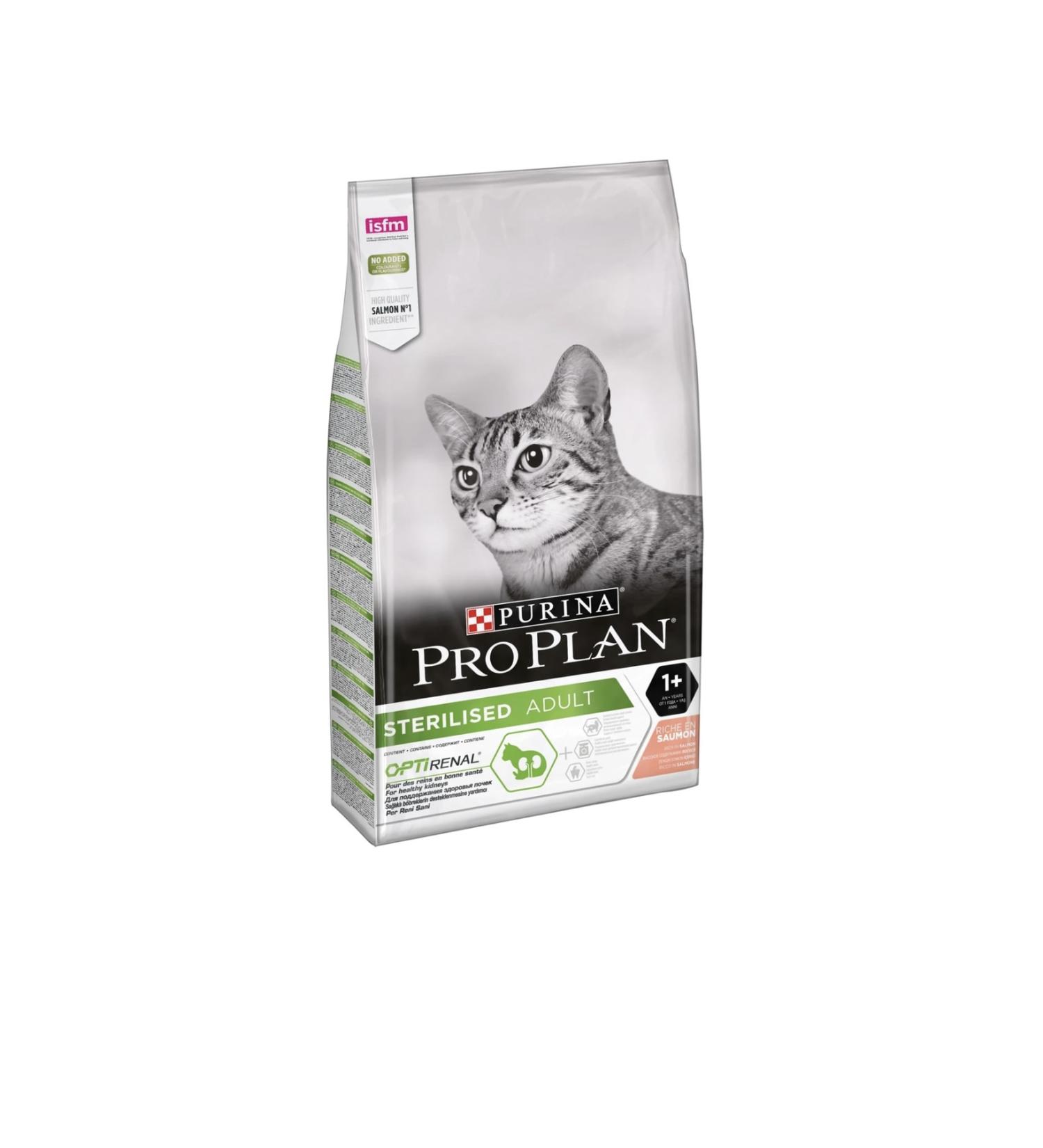 Pro Plan Pro Plan Sterilised Neutered Salmon Cat Food 10 Kg