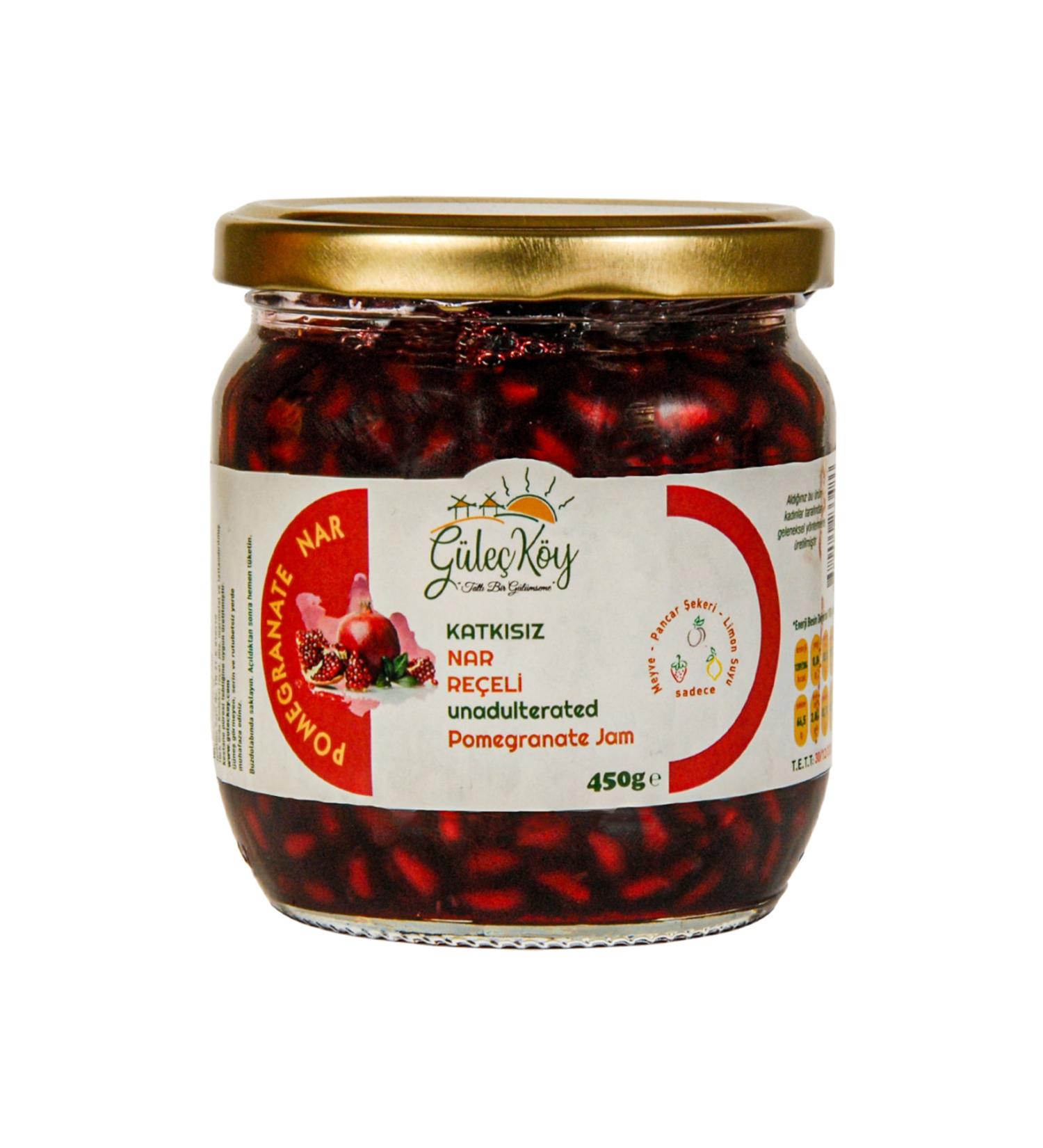 G LE K Y Pomegranate Jam 450 Gr - Buy Online on GoSupps.com