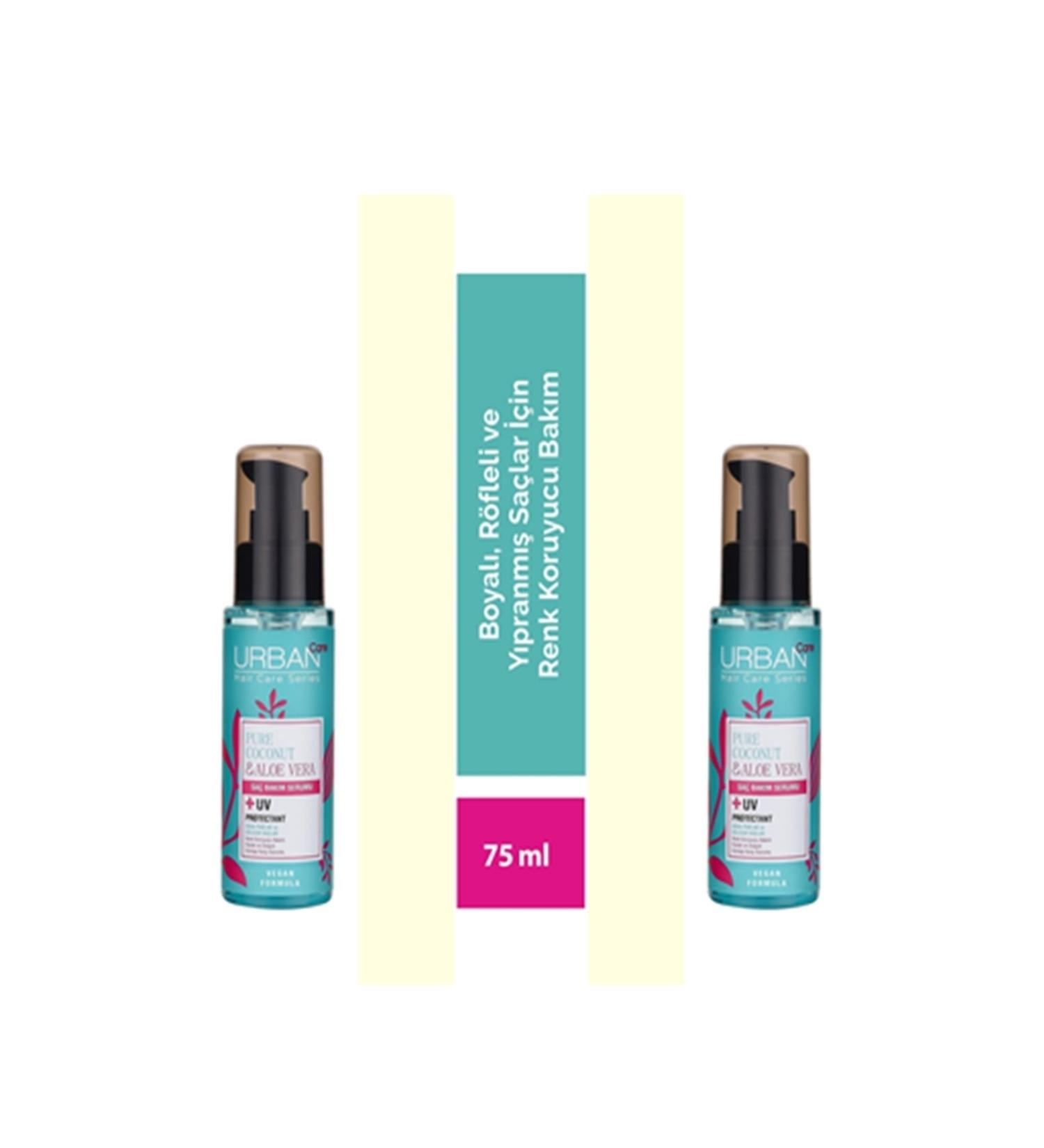 Urban Care Pure Coconut & Aloe Vera Hair Care Serum 75 ml X 2pcs