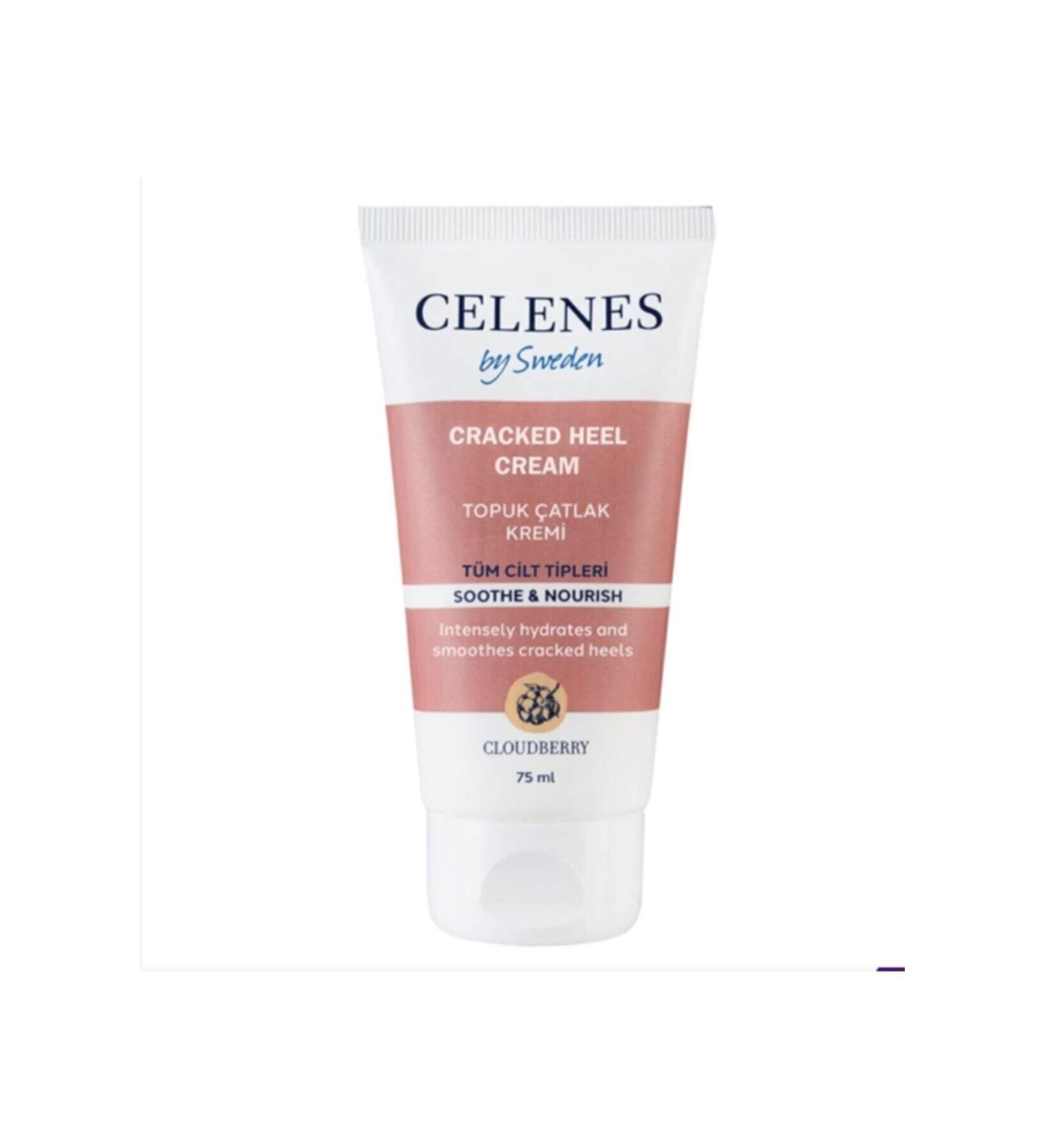 Celenes by Sweden Cloudberry Herbal Heel Crack Cream 75ml