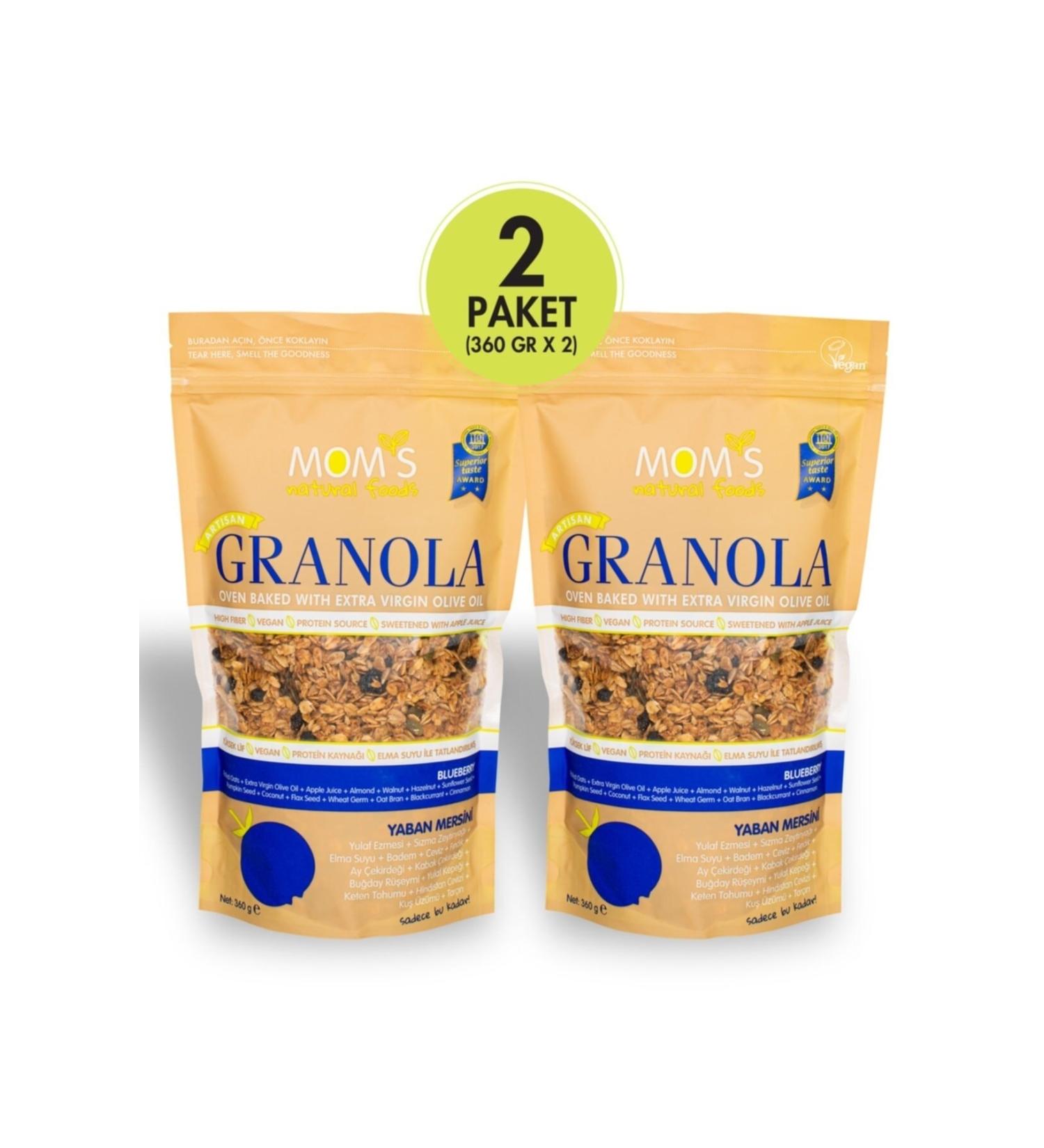 Mom's Natural Foods Blueberry Granola 360gr