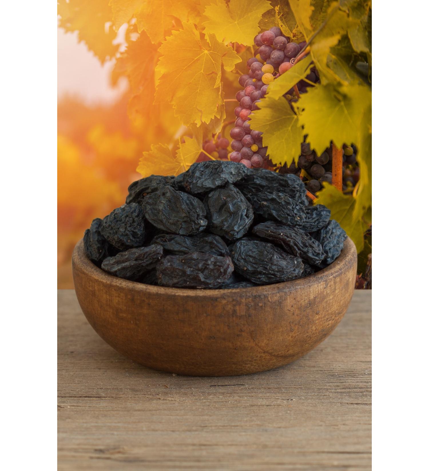 Hac M mtaz 1958 Seedless Black Raisins 500g