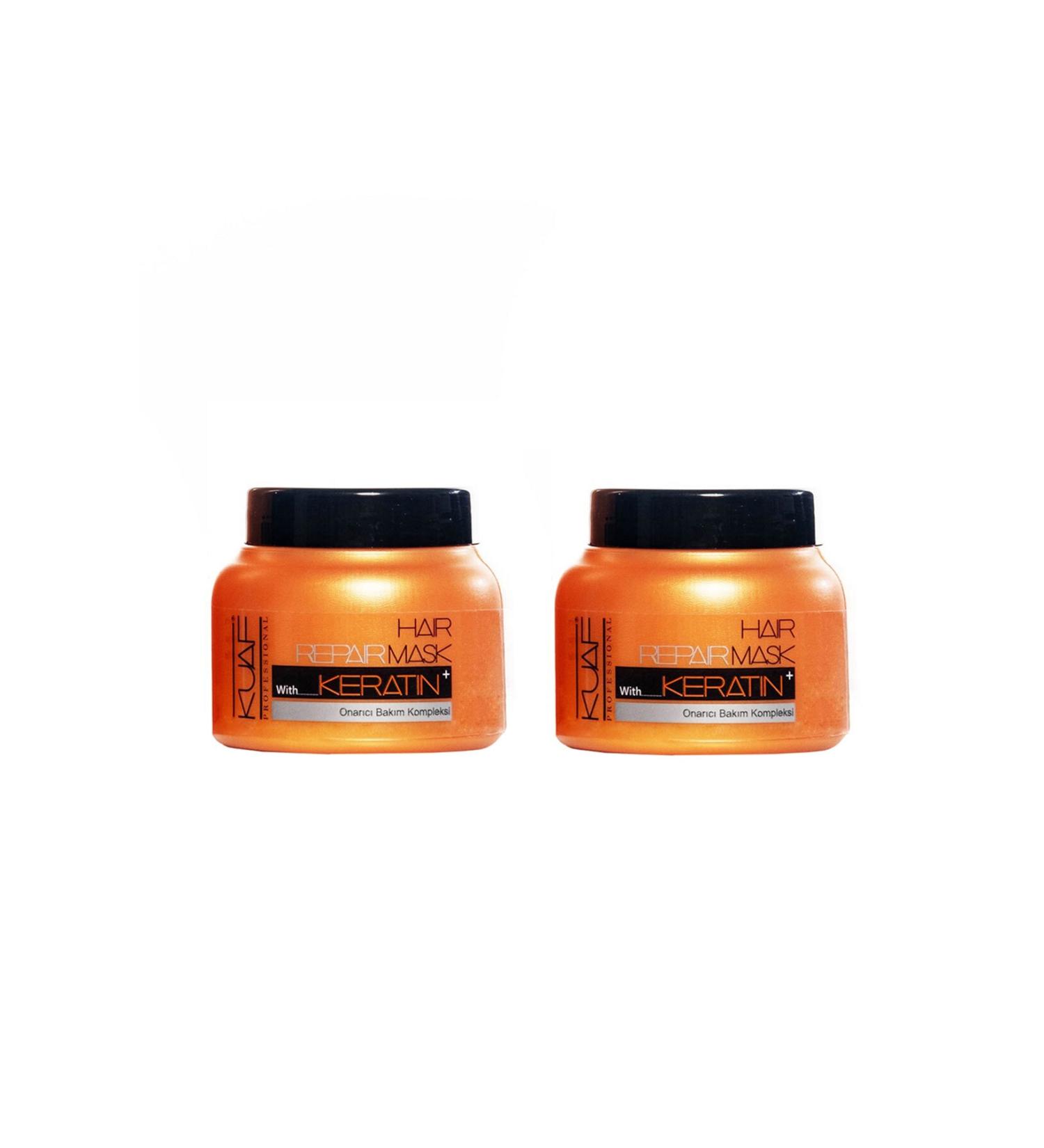 Kuaf Hair Care Mask Keratin Repair 250 ml 2 Pieces