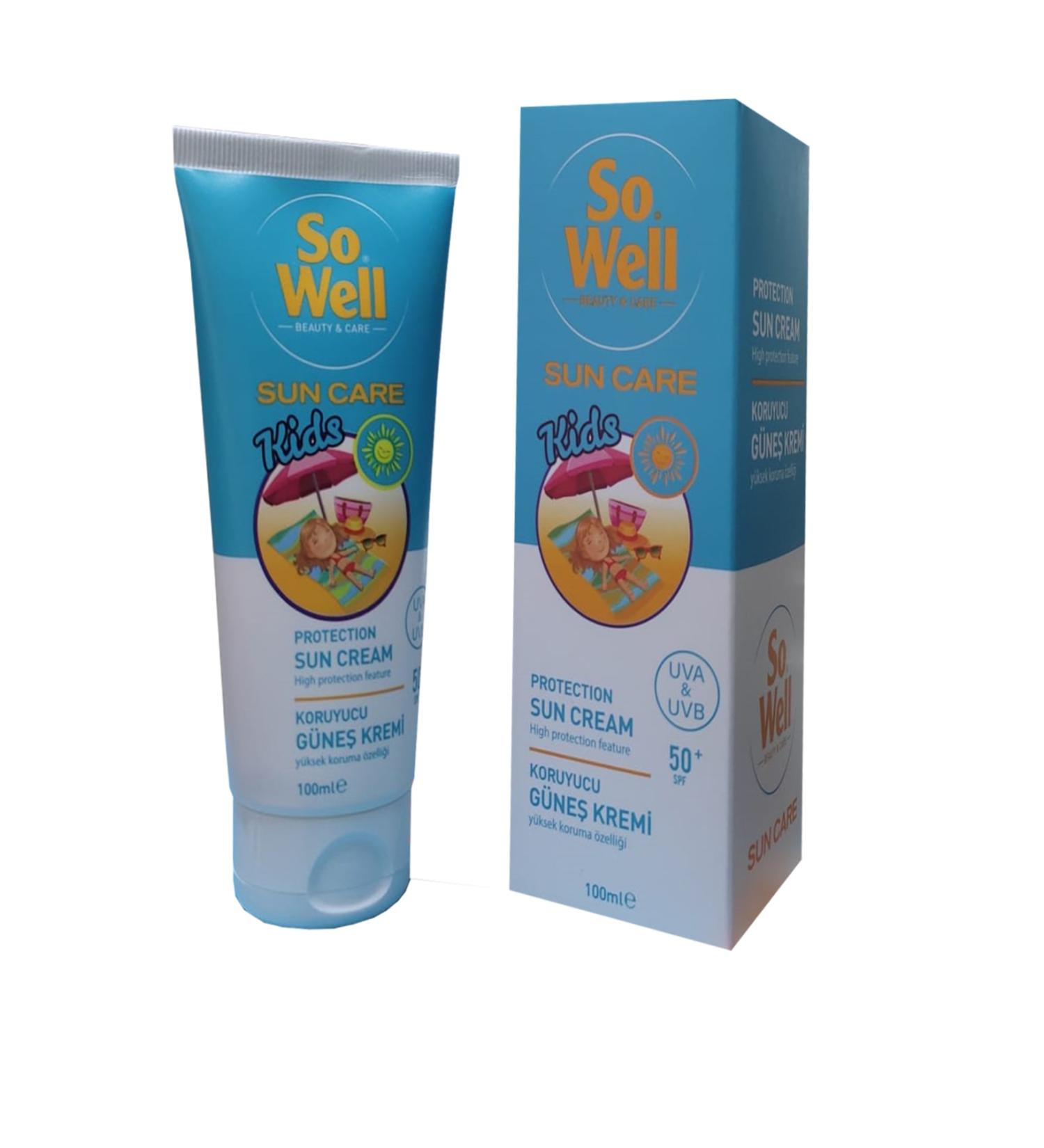 Sowell So Well Sun Care Kids Spf 50 Factor 100 ml