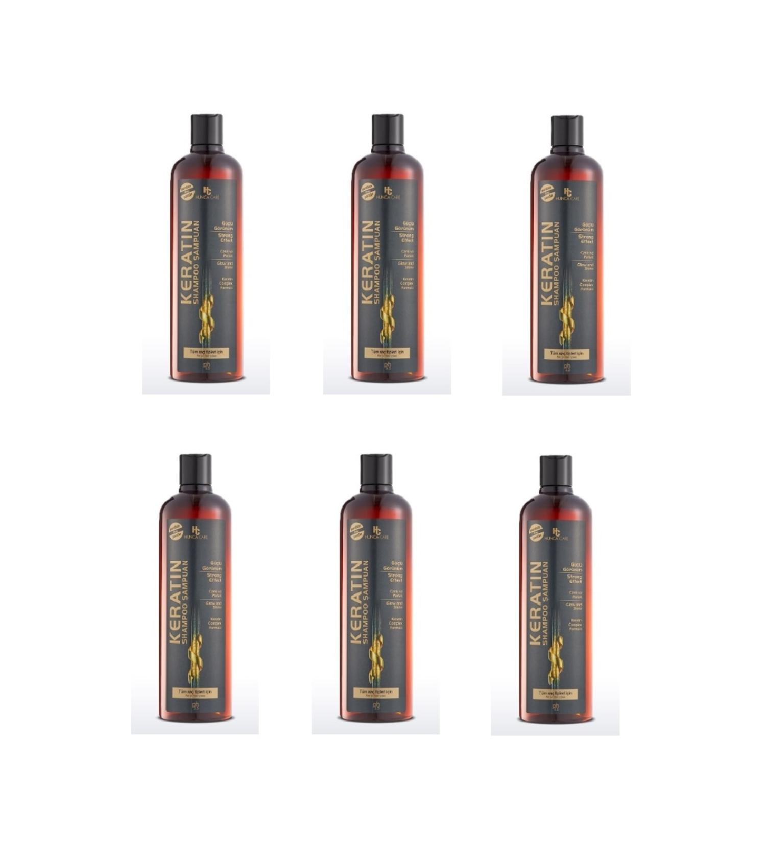Hunca Hunca Shampoo Keratin Essence 700ml X 6 Pieces