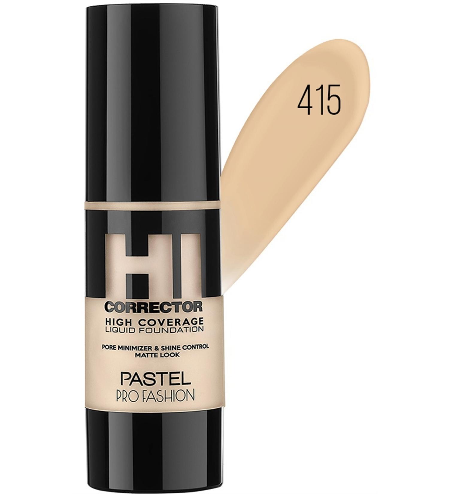 Pastel Hi Corrector High Coverage Liquid Foundation 415