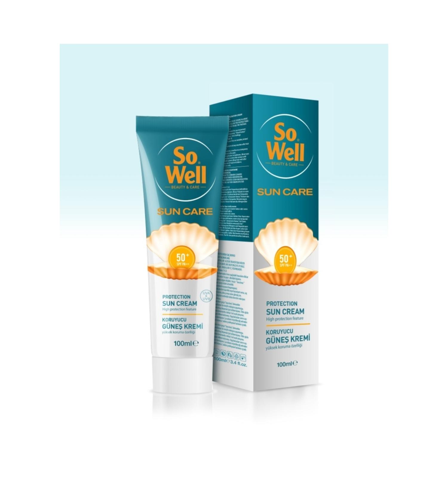 Sowell So Well Sun Cream Spf50+ 100 Ml.
