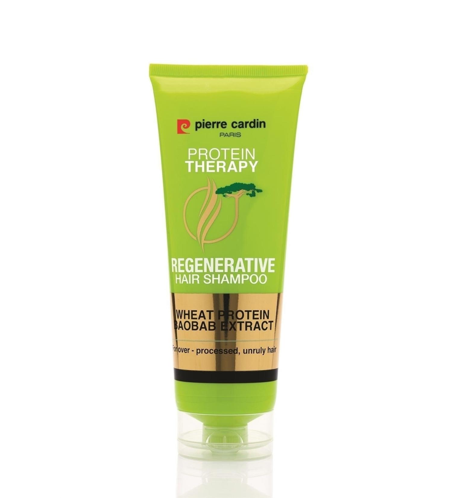 Pierre Cardin Protein Therapy Baobab Extract Wheat Protein Revitalizing Hair Care Shampoo - 250 ml - Buy Online on GoSupps.com