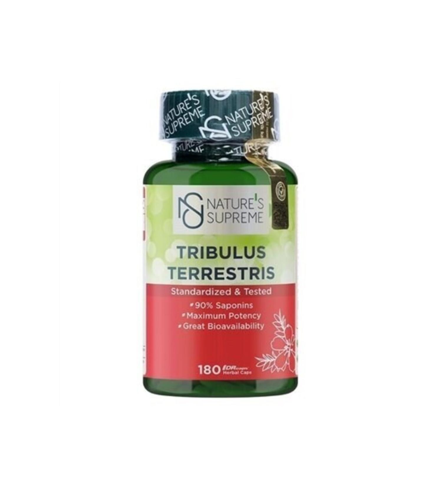 Natures Supreme Tribulus Terrestris 180 Capsules