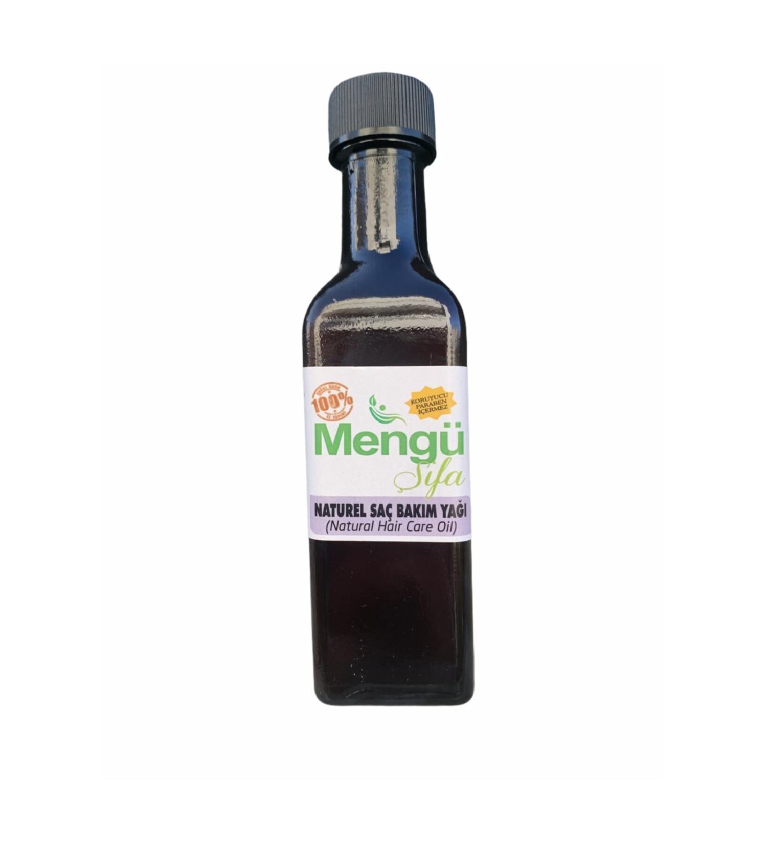 meng healing Natural Herbal Oil for Damaged and Falling Hair and Beard 100ml