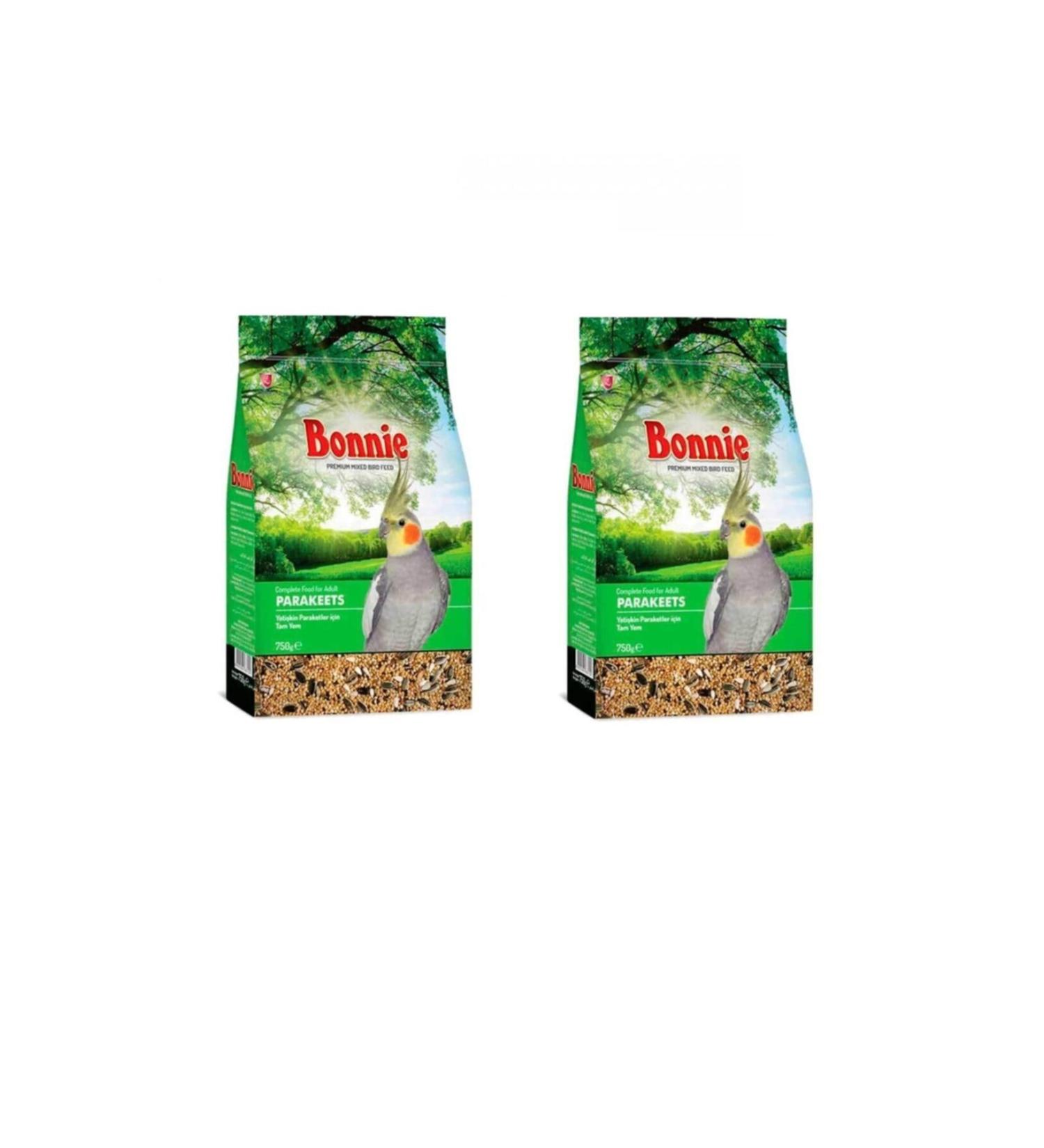Bonnie Bonnie Parakeet Food 750 Gr * 2 Pieces
