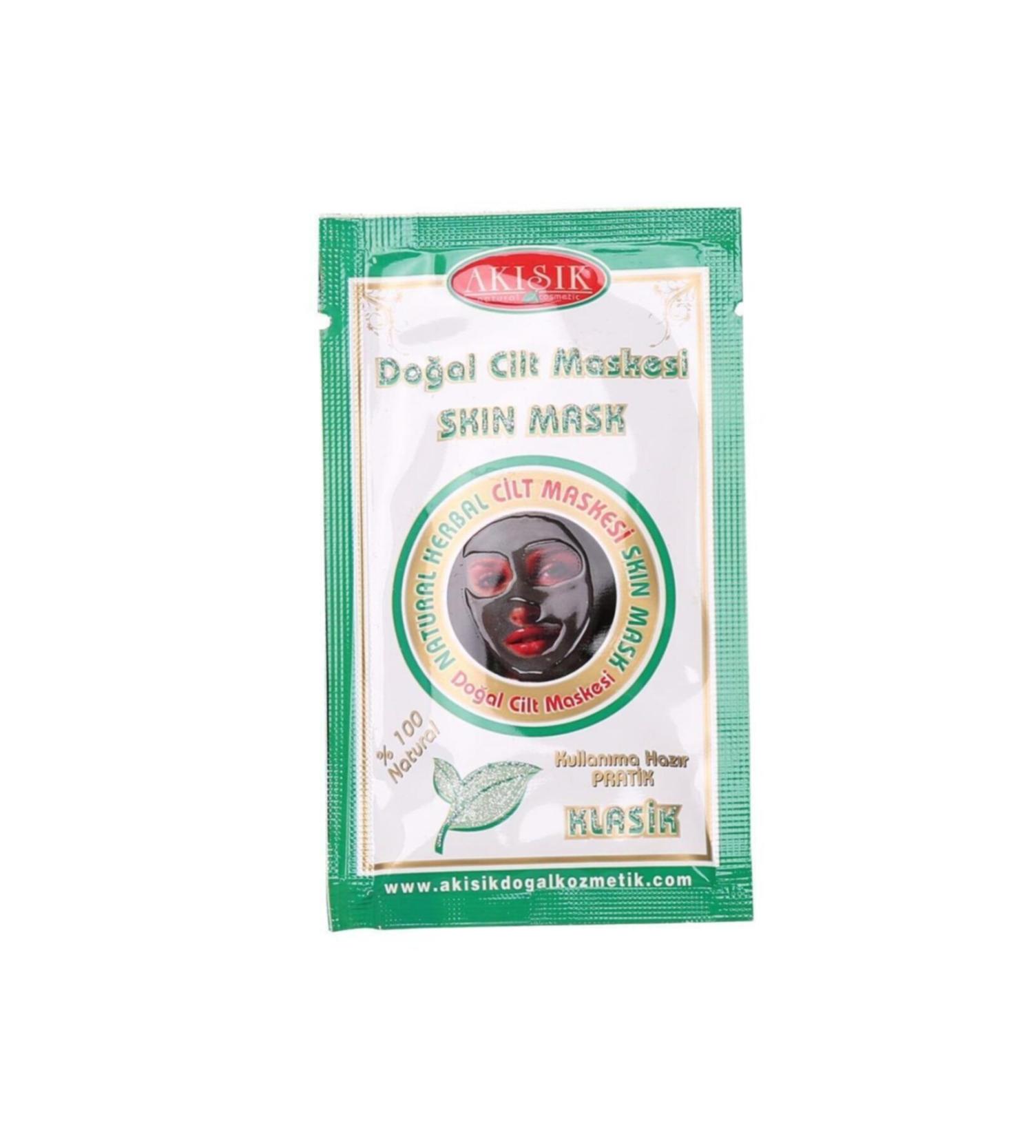 Fluid Clay Mask Disposable 1 Piece 20 gr (natural Herbal Skin Mask)