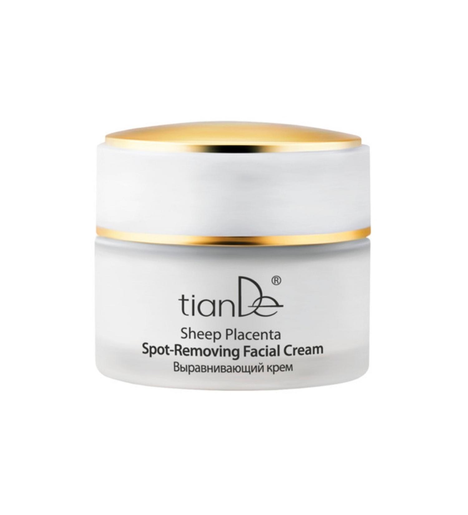 TianDe Smoothing Face Cream Sheep Placenta 50 G - Buy Online on GoSupps.com