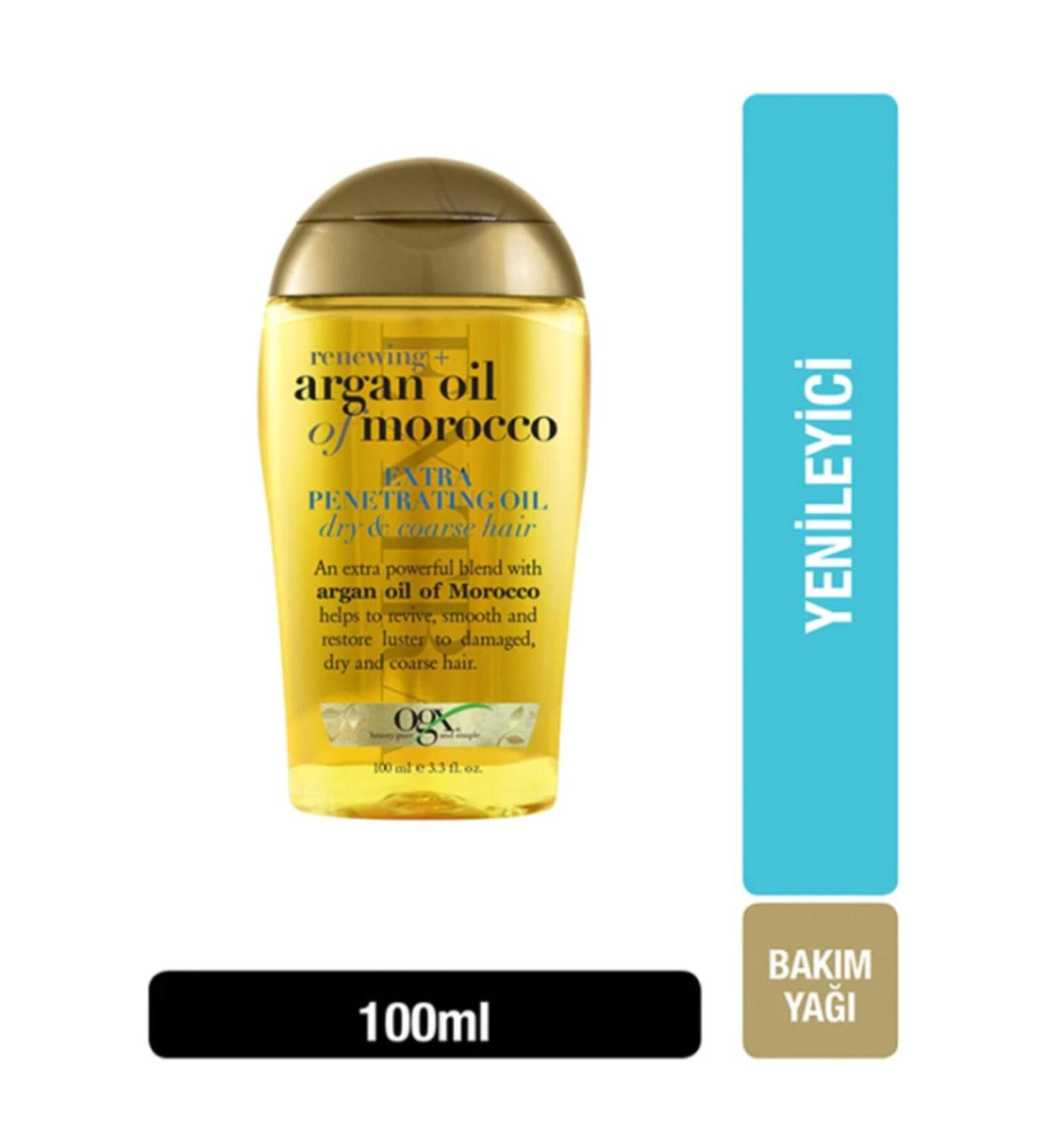 OGX Extra Argan Oil Renewing For Dry And Hardened Hair 100 Ml
