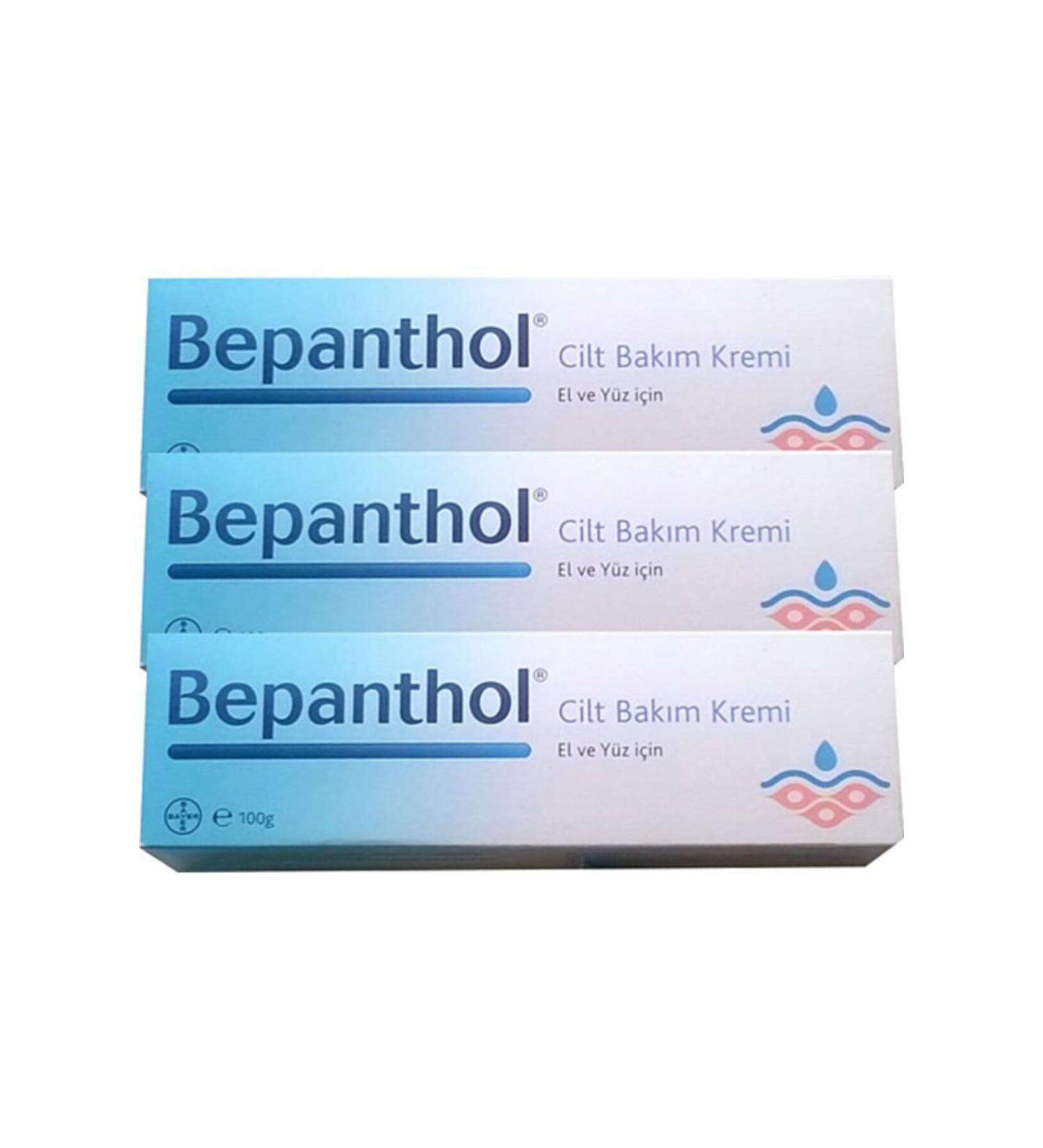 Bepanthol Skin Care Cream 100 Gr 3 Pieces