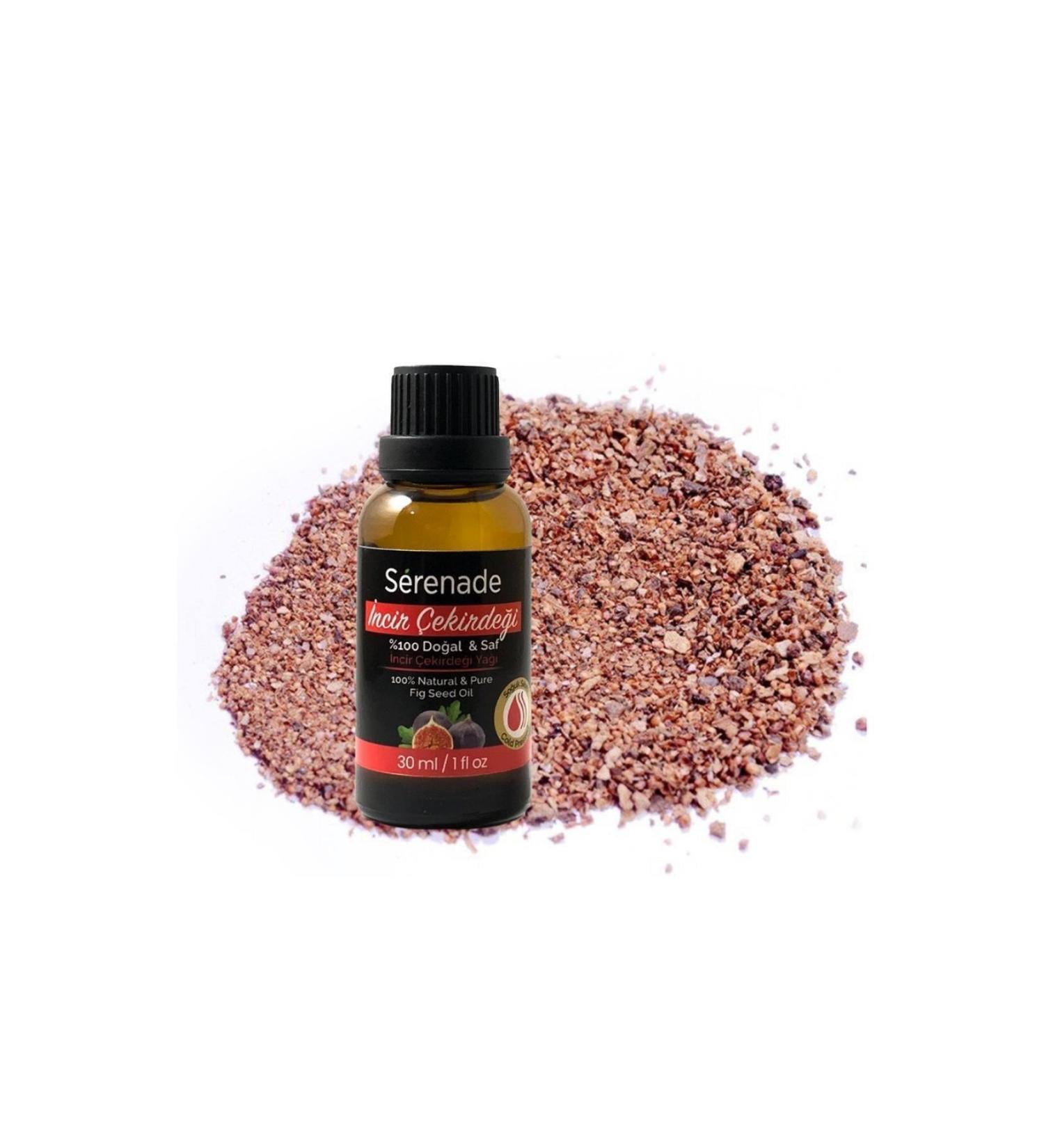 Serenade Organic Fig Seed Oil Cold Pressed Oil 0 Natural 30 ml