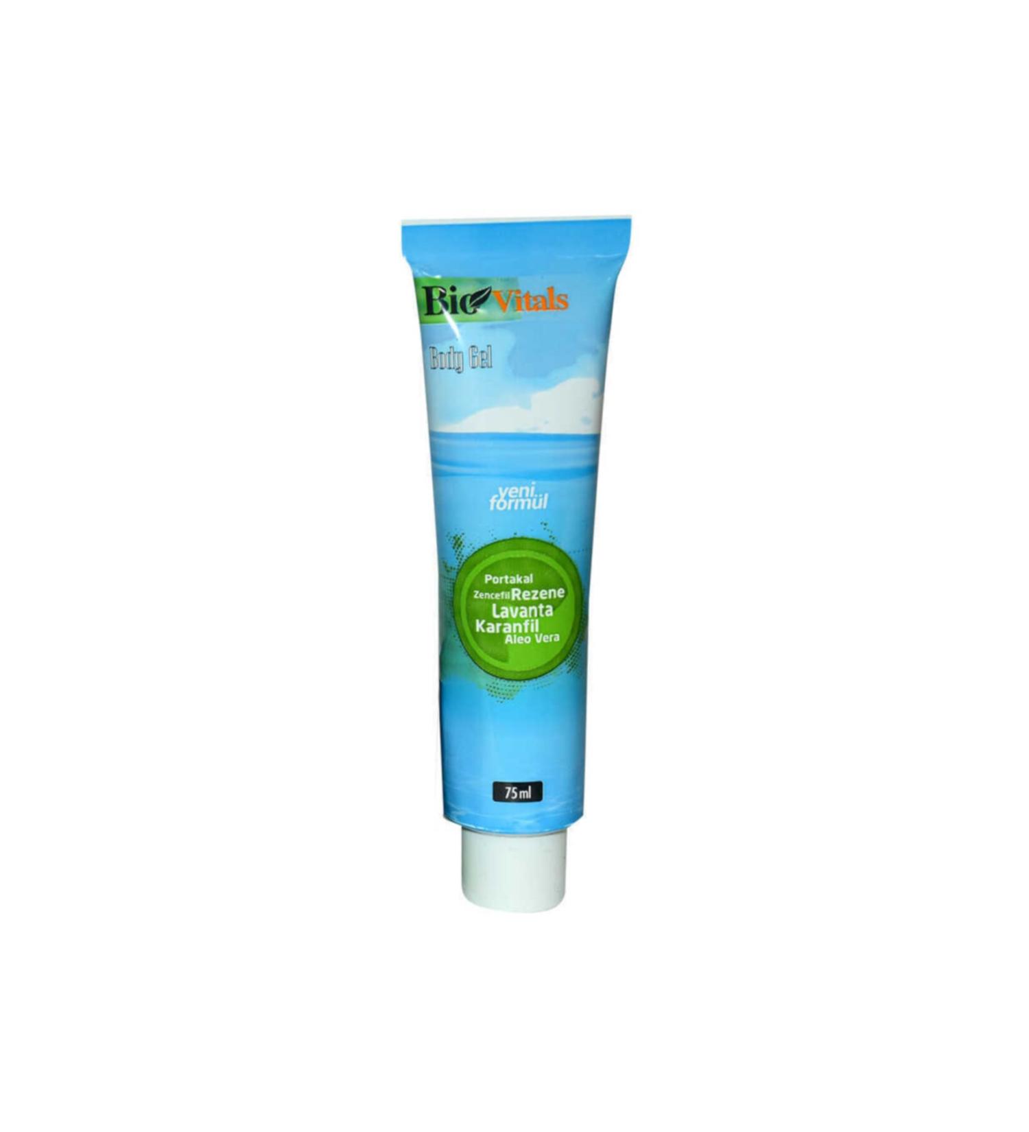 Bio Vitals Shark Cartilage Orange Ginger Fennel Lavender Clove Aloe Vera Massage Gel 75 ml - Buy Online on GoSupps.com