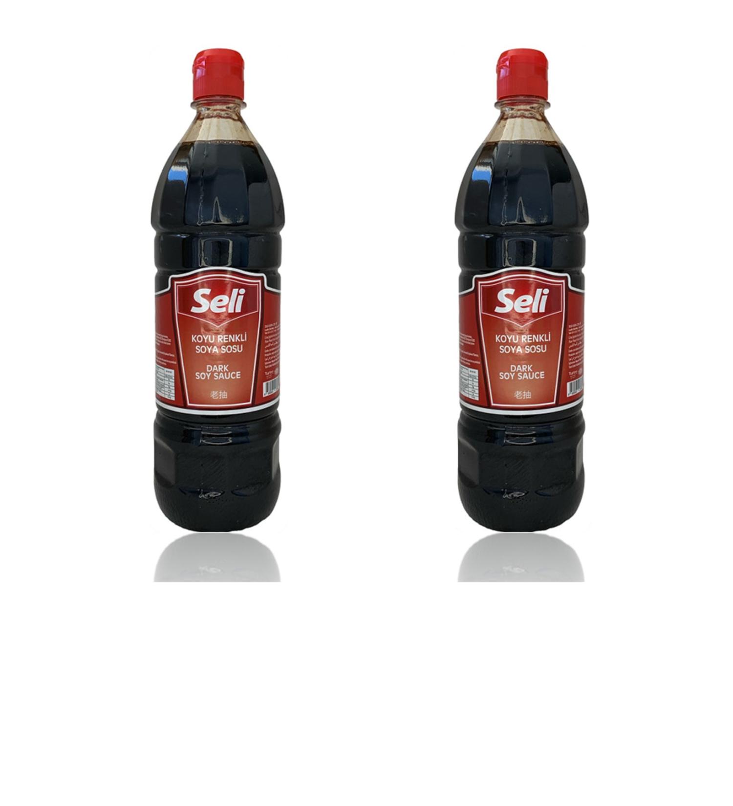 Seli Dark Soy Sauce 1170 Gr X 2 Pieces