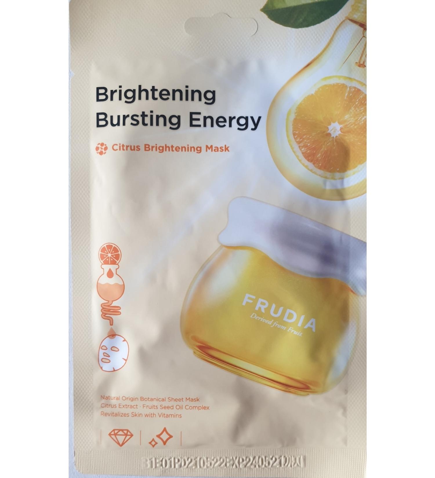 Frudia Brightening Bursting Energy Face Mask