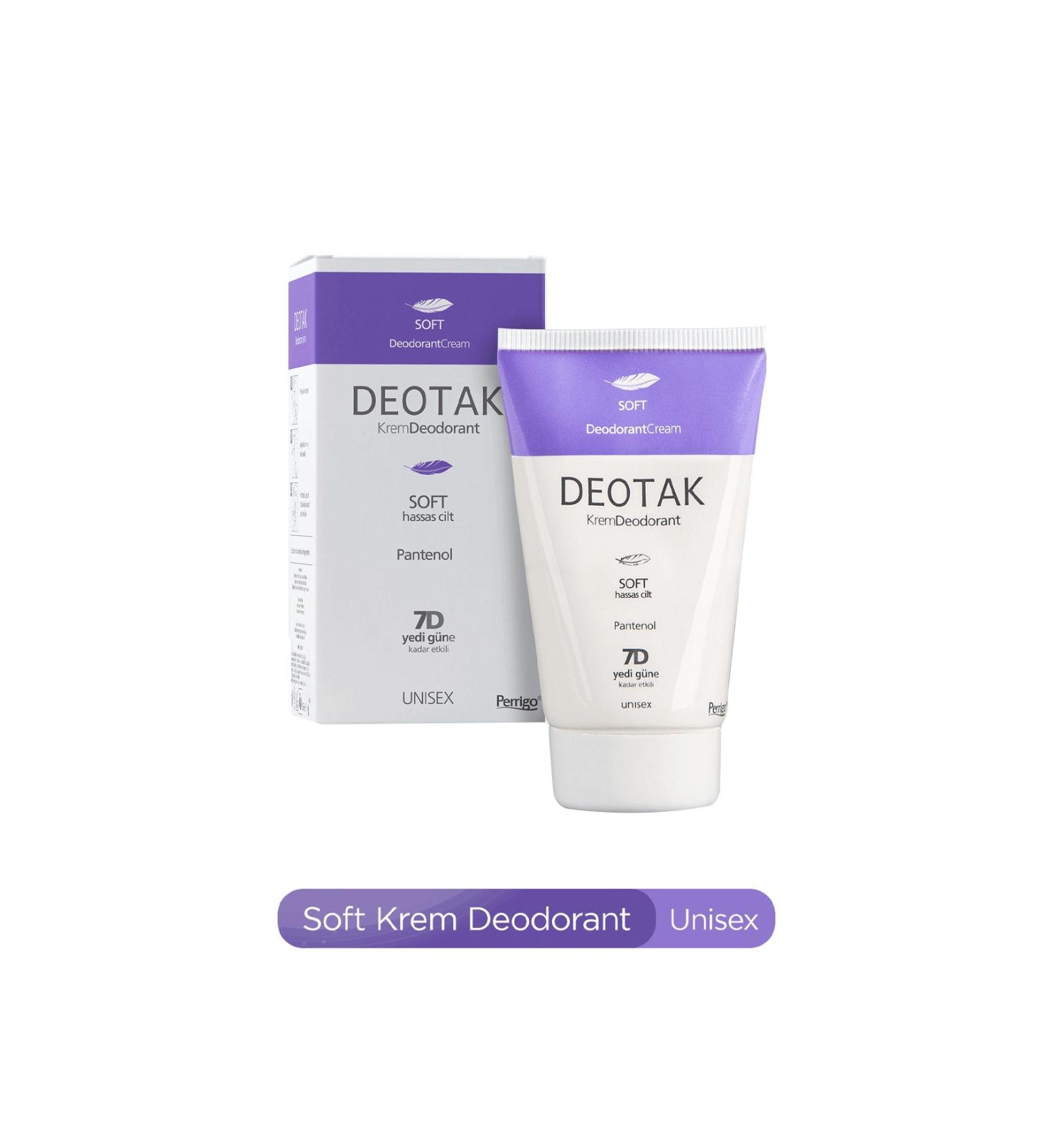 Deotak Soft Cream Deodorant 35 Ml