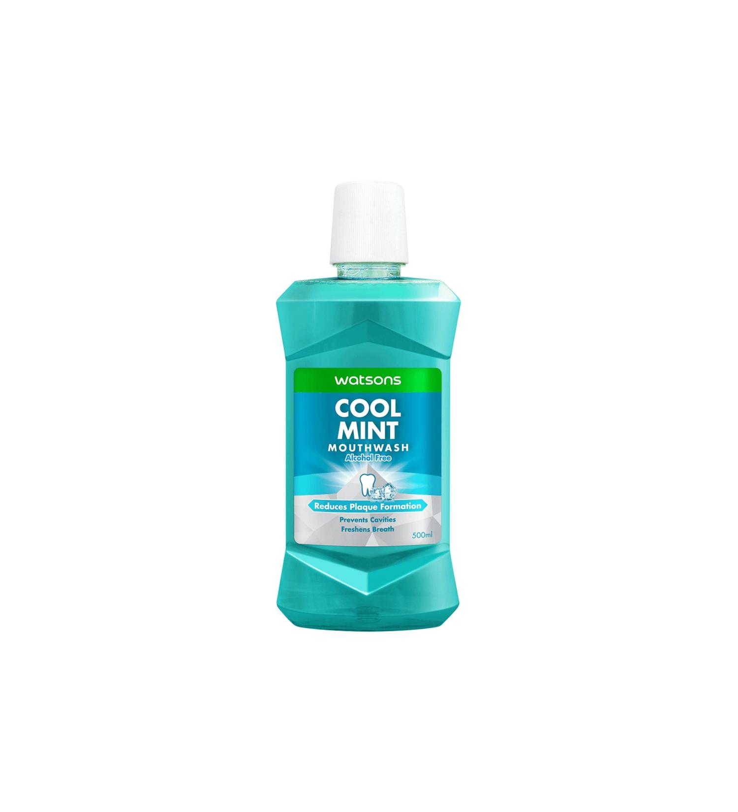 Watsons Cool Mint Mouthwash 500 Ml