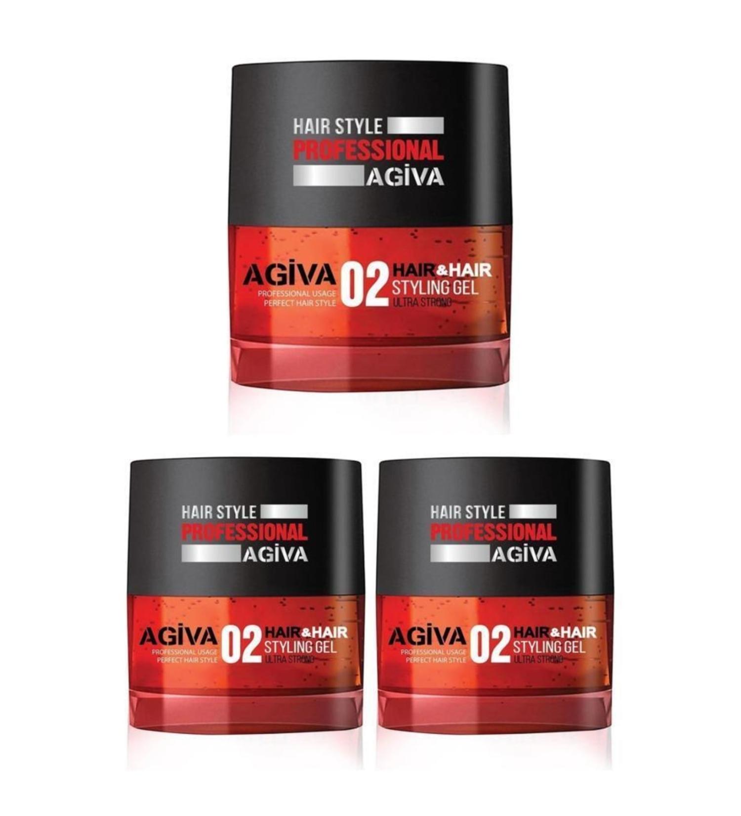 Agiva Hair Styling Gel 02 Ultra Strong 200 Ml