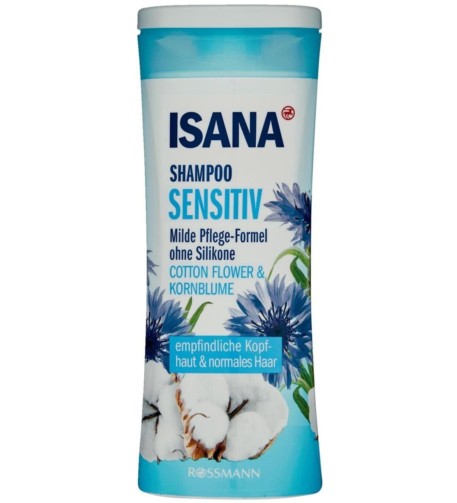ISANA Shampoo Cotton and St. John's Wort 300 Ml