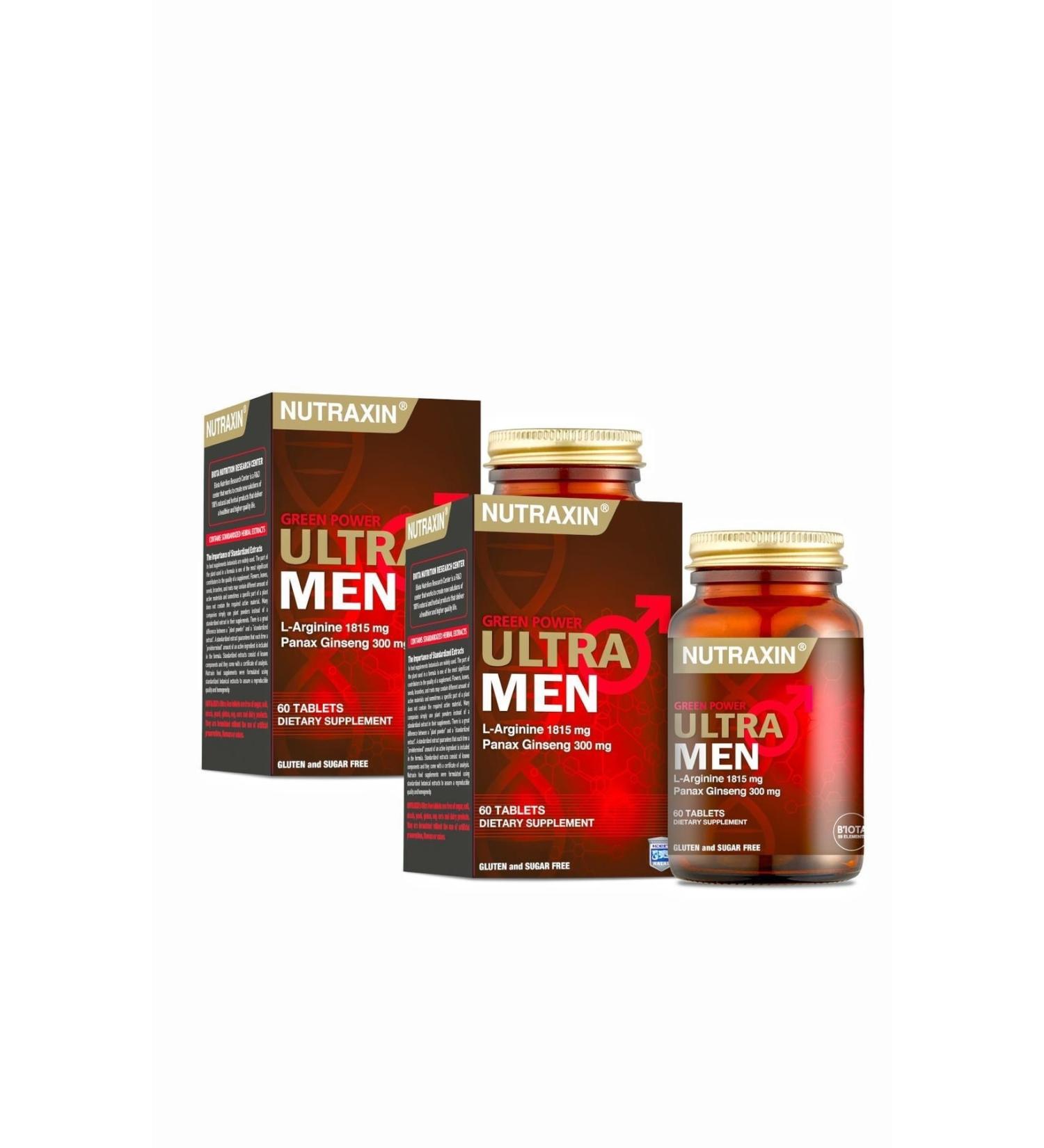 Nutraxin Ultramen 60 Tablets X 2 Pieces - Buy Online on GoSupps.com