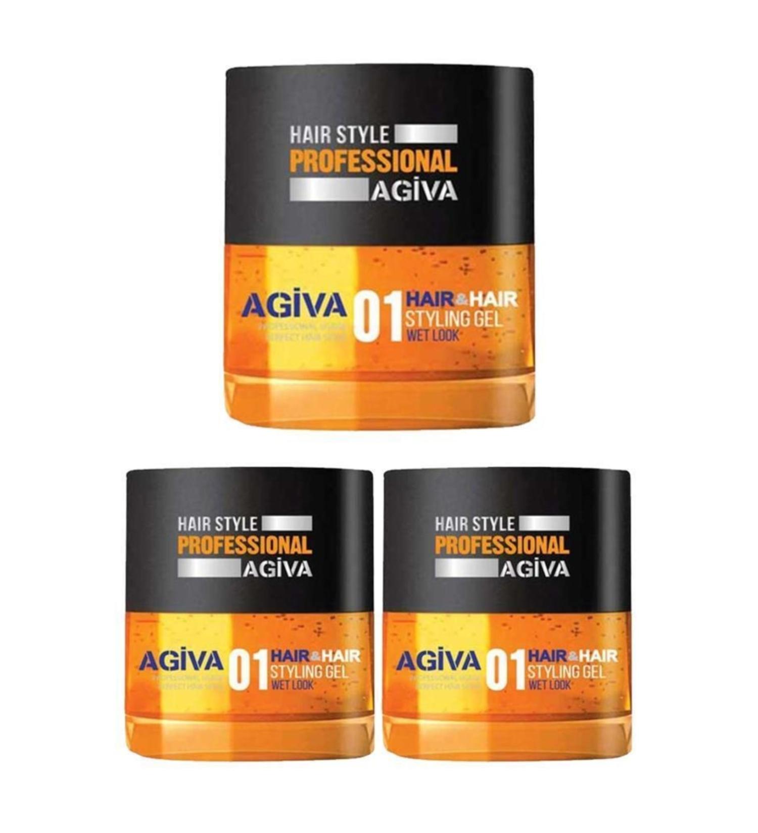 Agiva Hair Styling Gel 01 Wet Look 200 ml