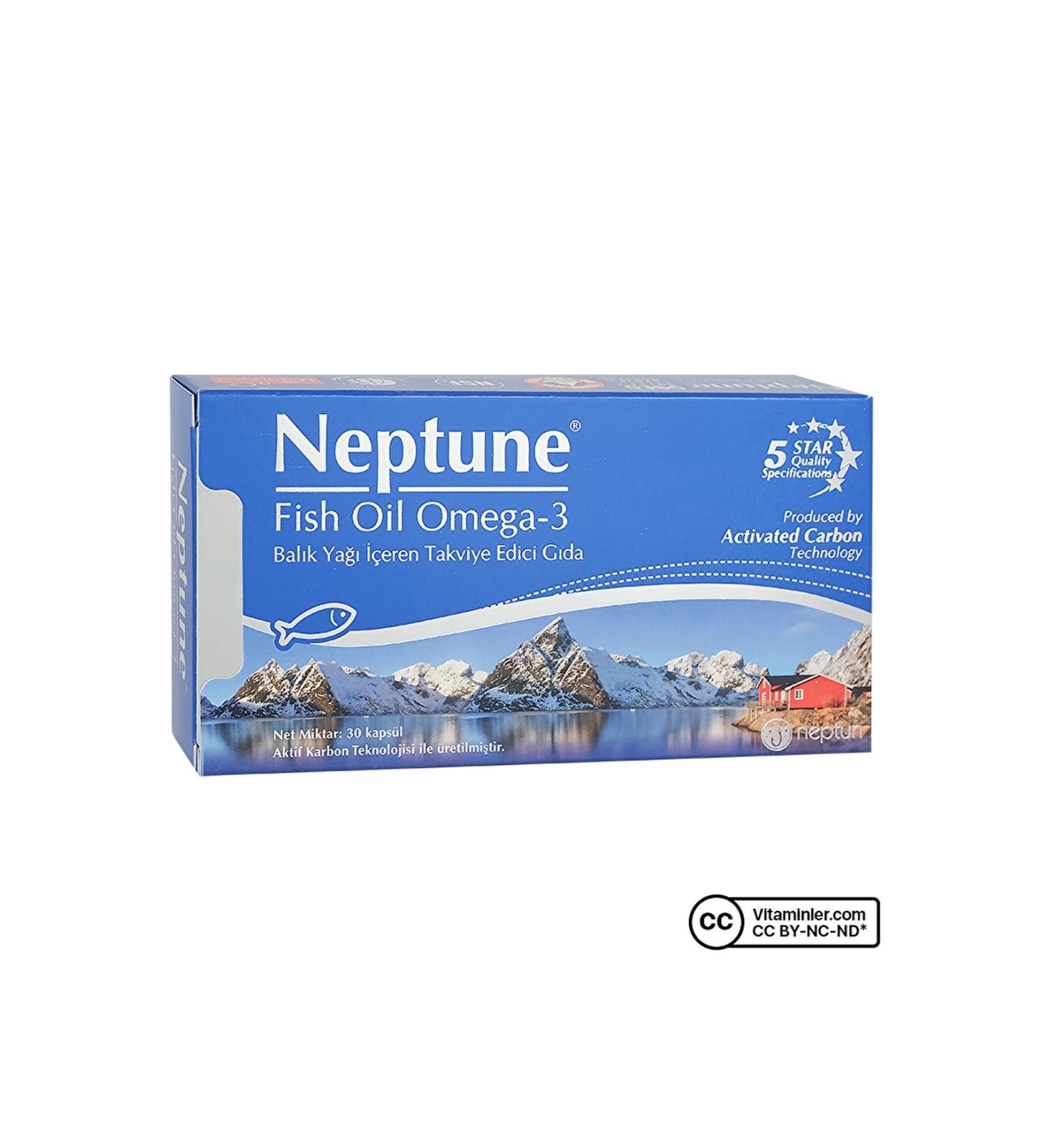 Neptune Omega-3 Fish Oil 30 Capsules - Buy Online on GoSupps.com