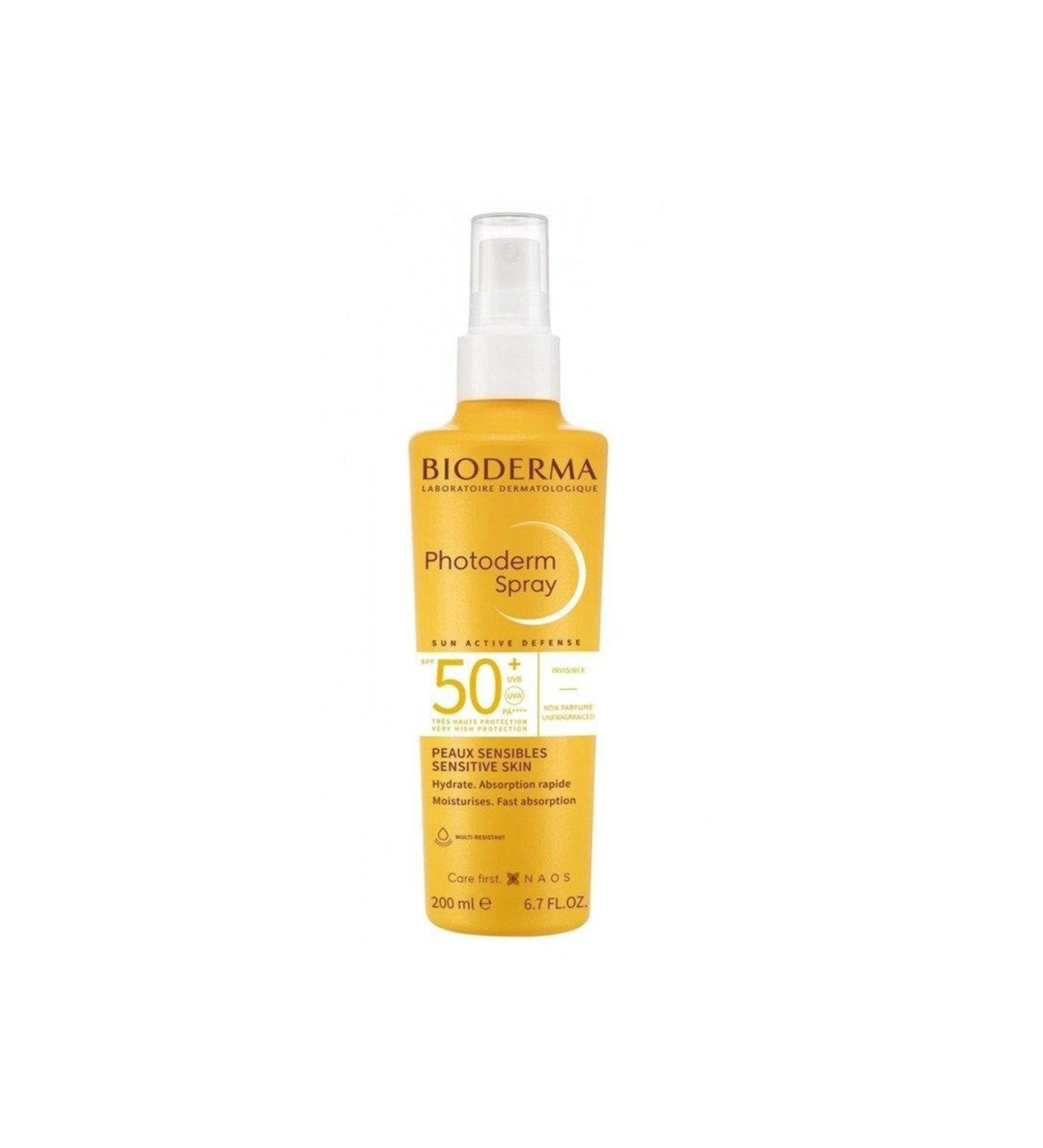 Bioderma Photoderm Spray Spf50+ Sunscreen Spray 200 Ml