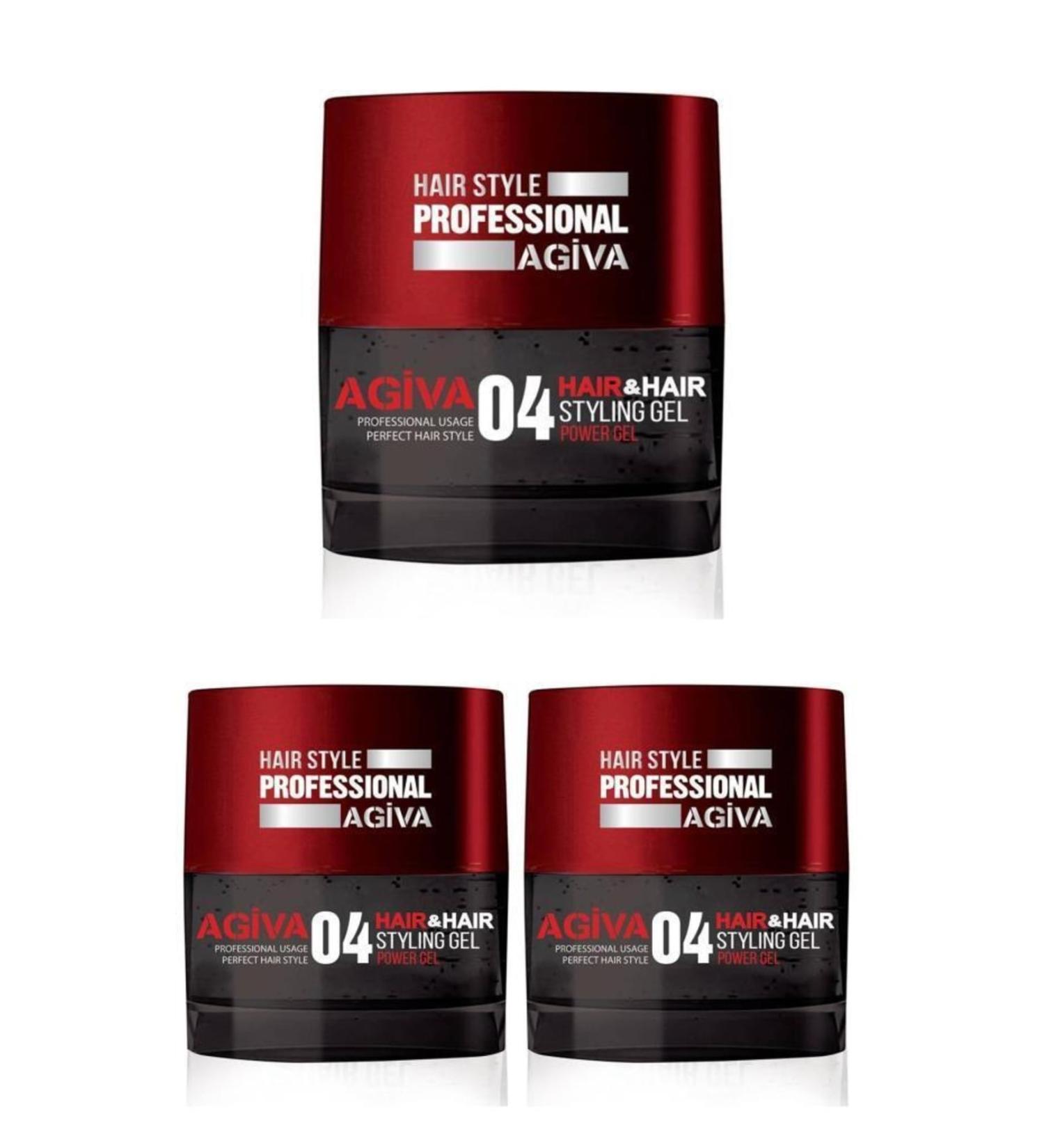 Agiva Hair Styling Gel 04 Power Strong 200 ml