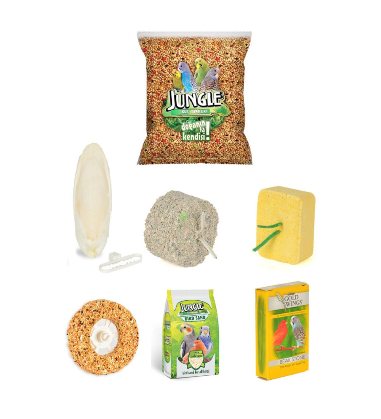 Jungle Budgie Bird Set - Buy Online on GoSupps.com