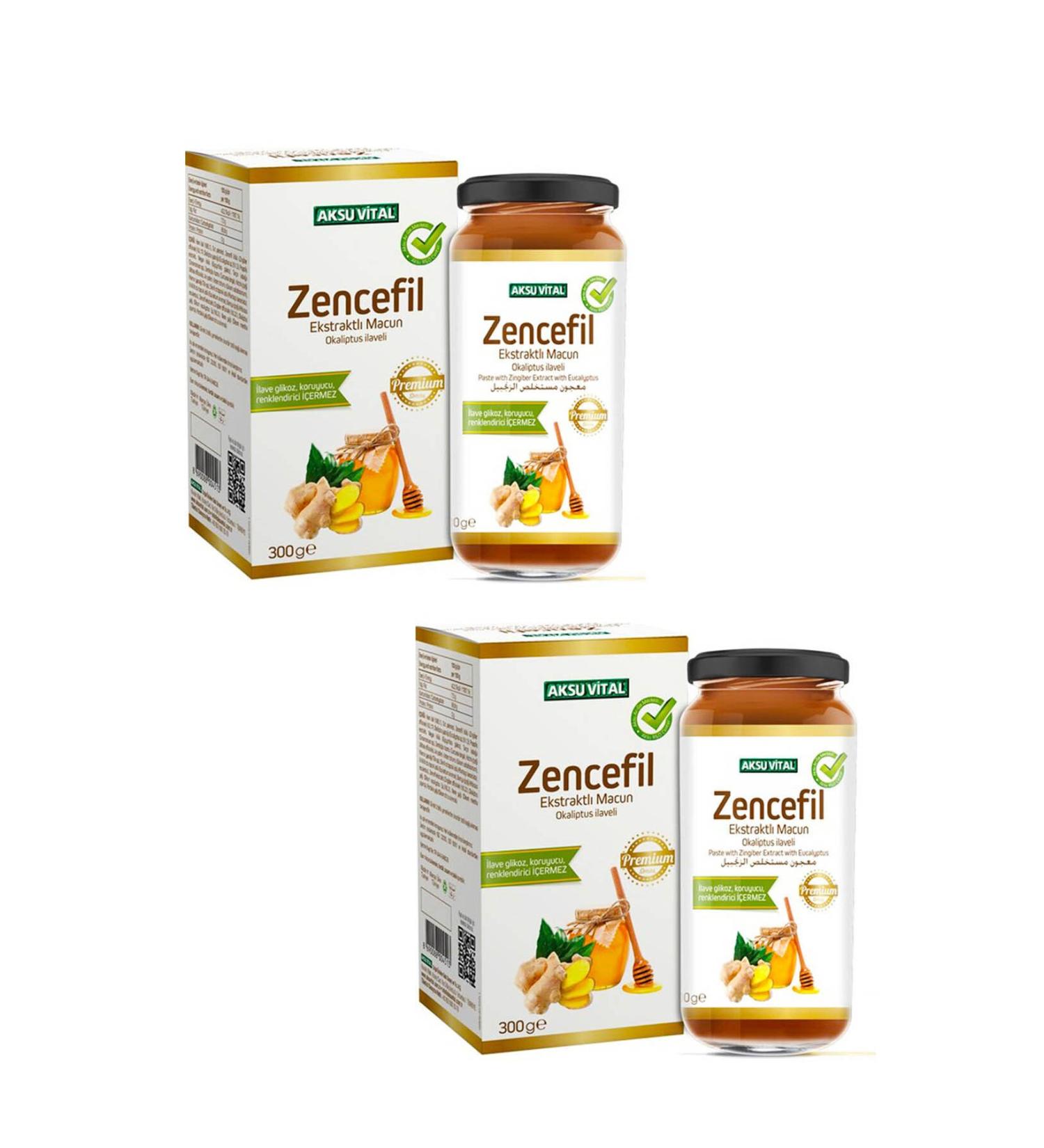 Aksu Vital Aksuvital Ginger Extract Paste 2x300 Gr