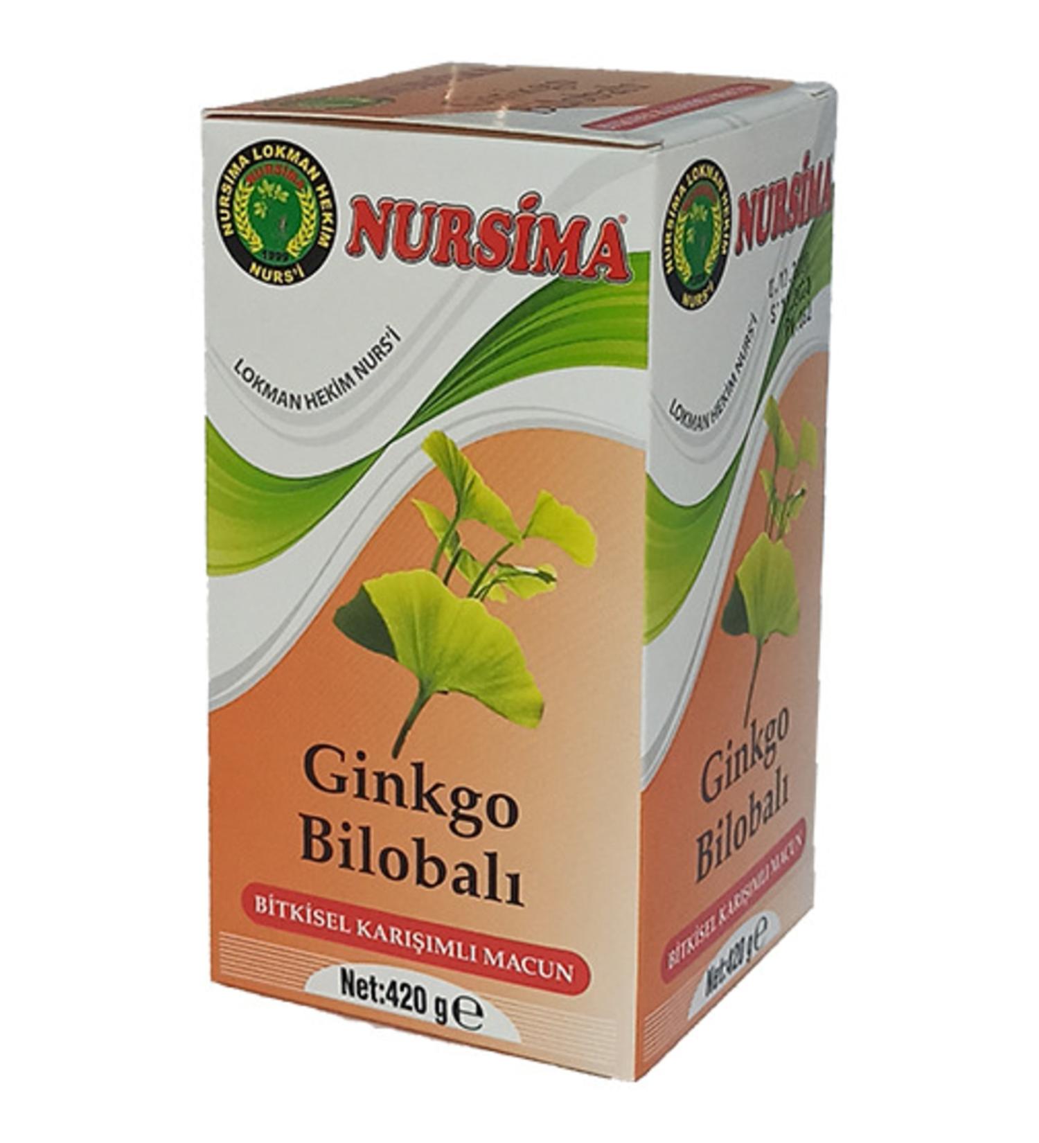 Nursima Siftaholsun Ginkgo Bloba Paste 420 Gr