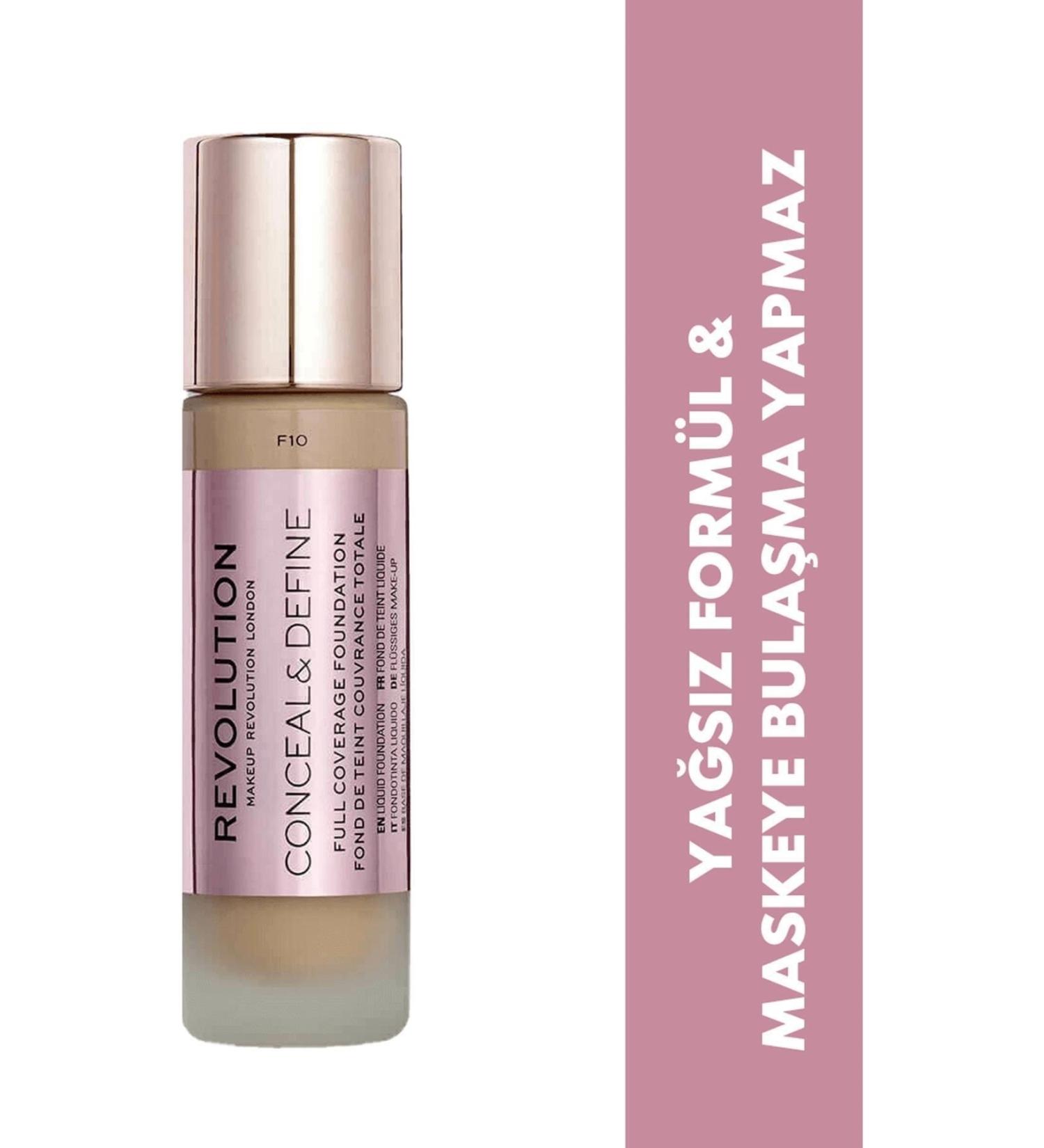 Revolution Conceal Define Foundation F10
