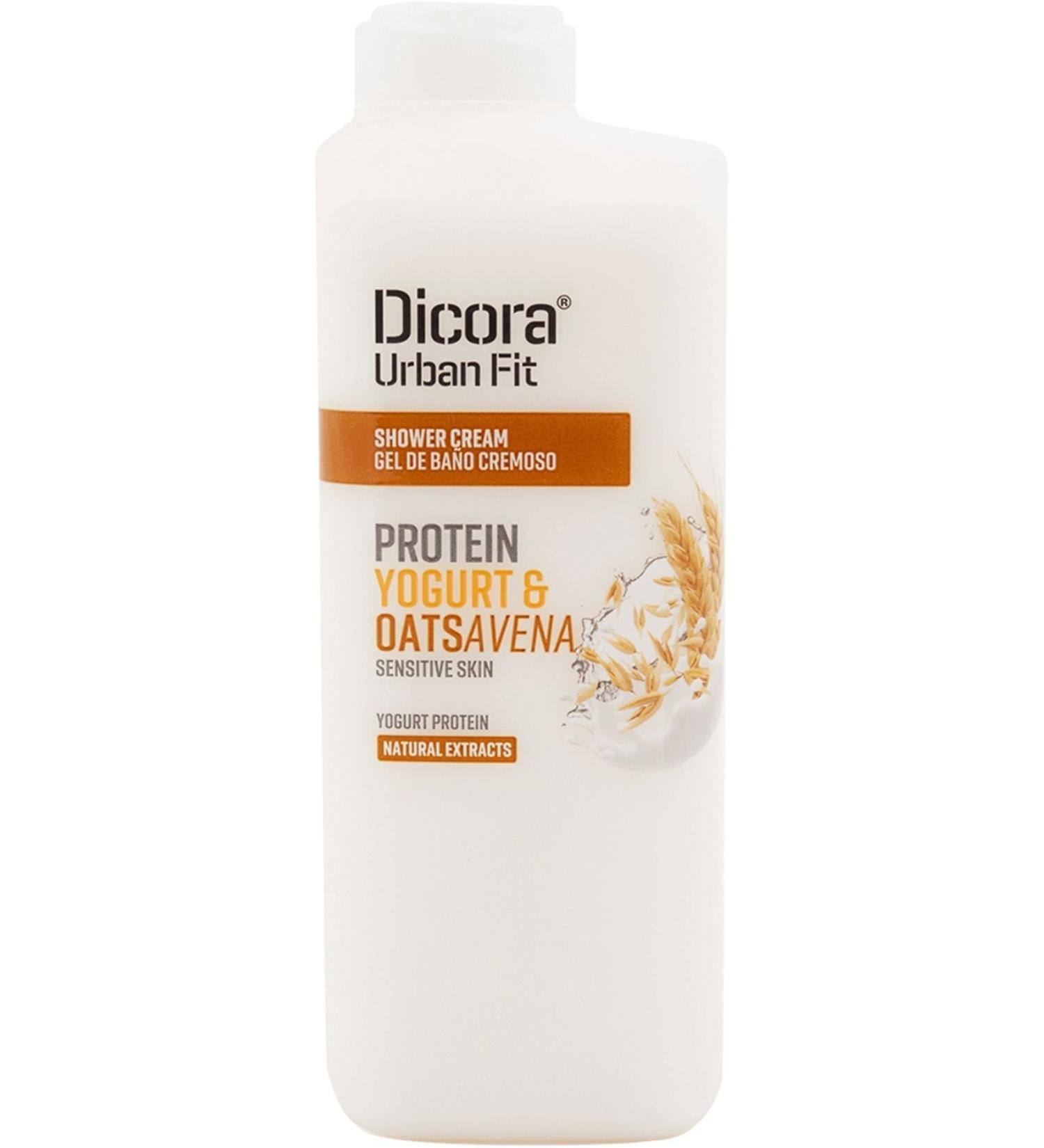 DICORA URBAN FIT Shower Gel Yogurt and Oatmeal 400 Ml