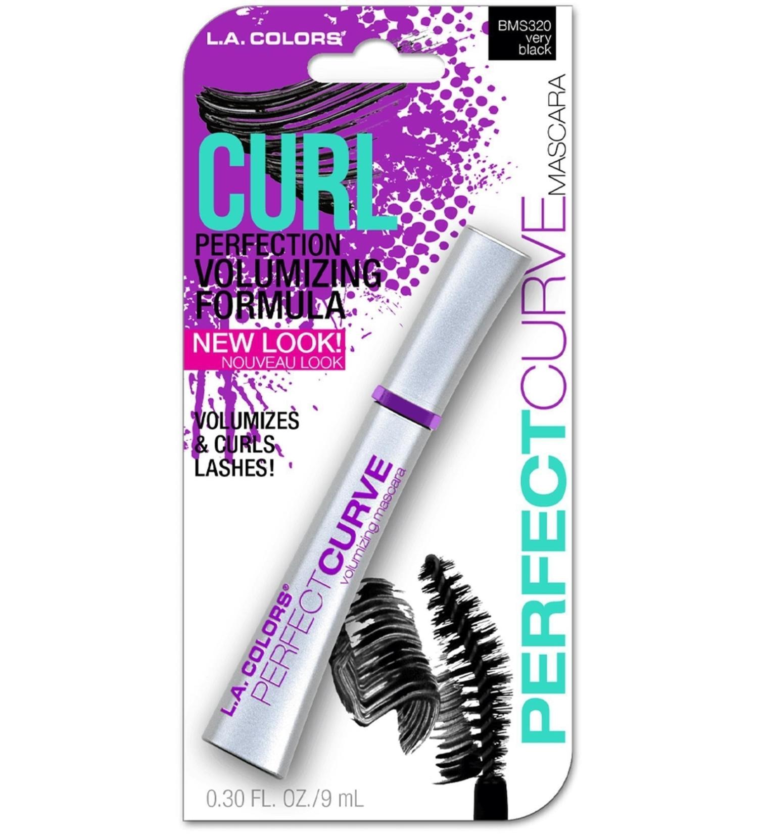LA Colors Perfect Curve Mascara Black
