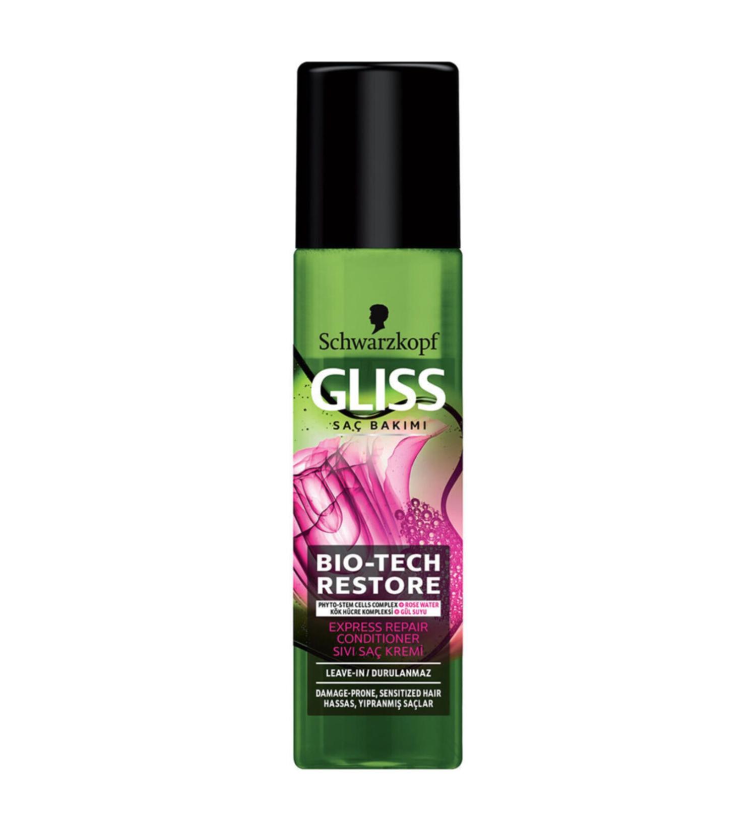 Gliss Liquid Conditioner Bio-tech Restore 200 Ml