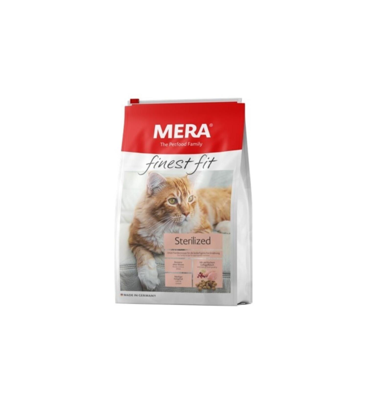 Mera Sterilized Finest Fit Chicken Sterilized Adult Cat Food 10 Kg