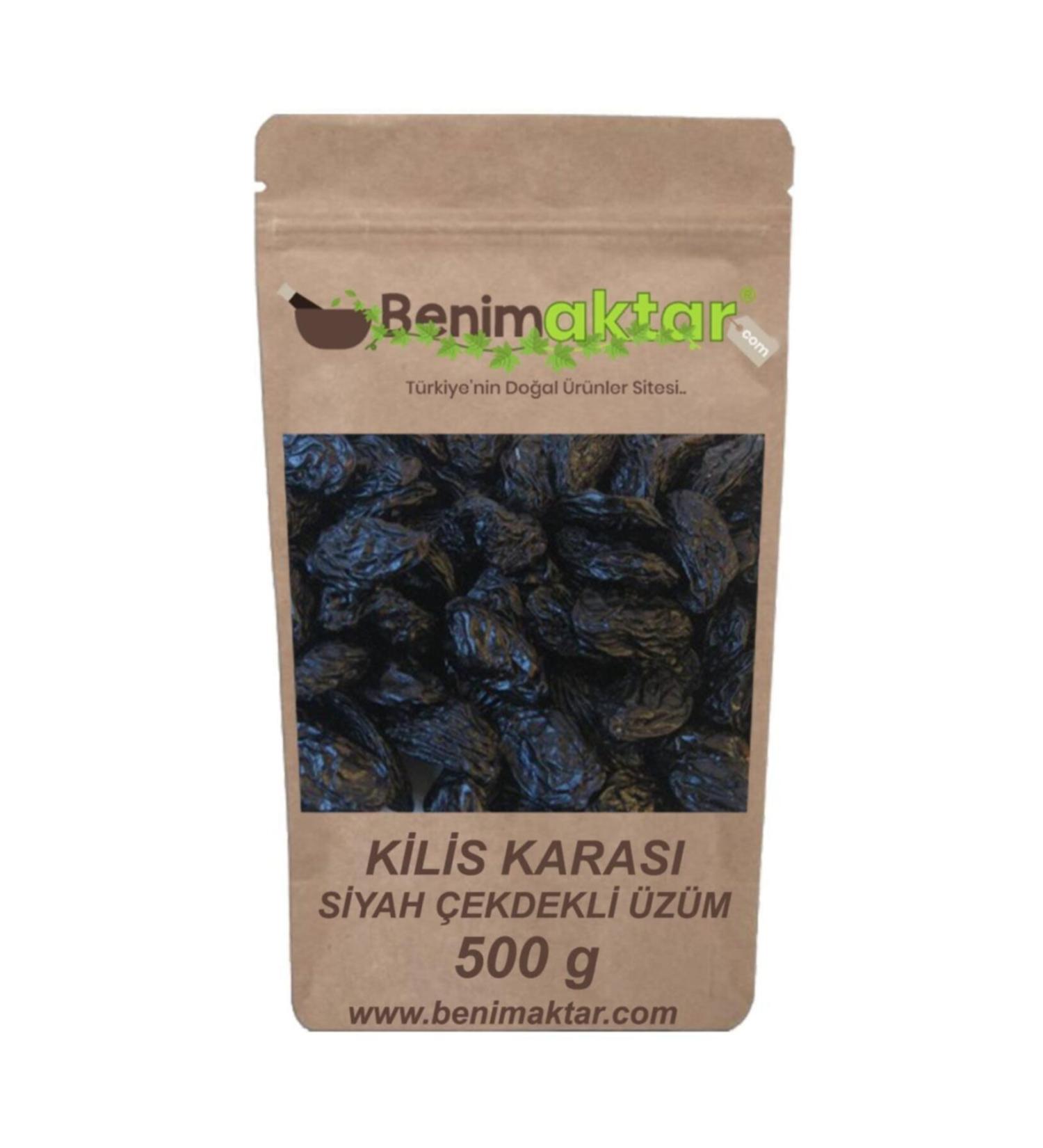 Benim Aktar Benimaktar Kilis Karasi Seed Grapes 500 Gr