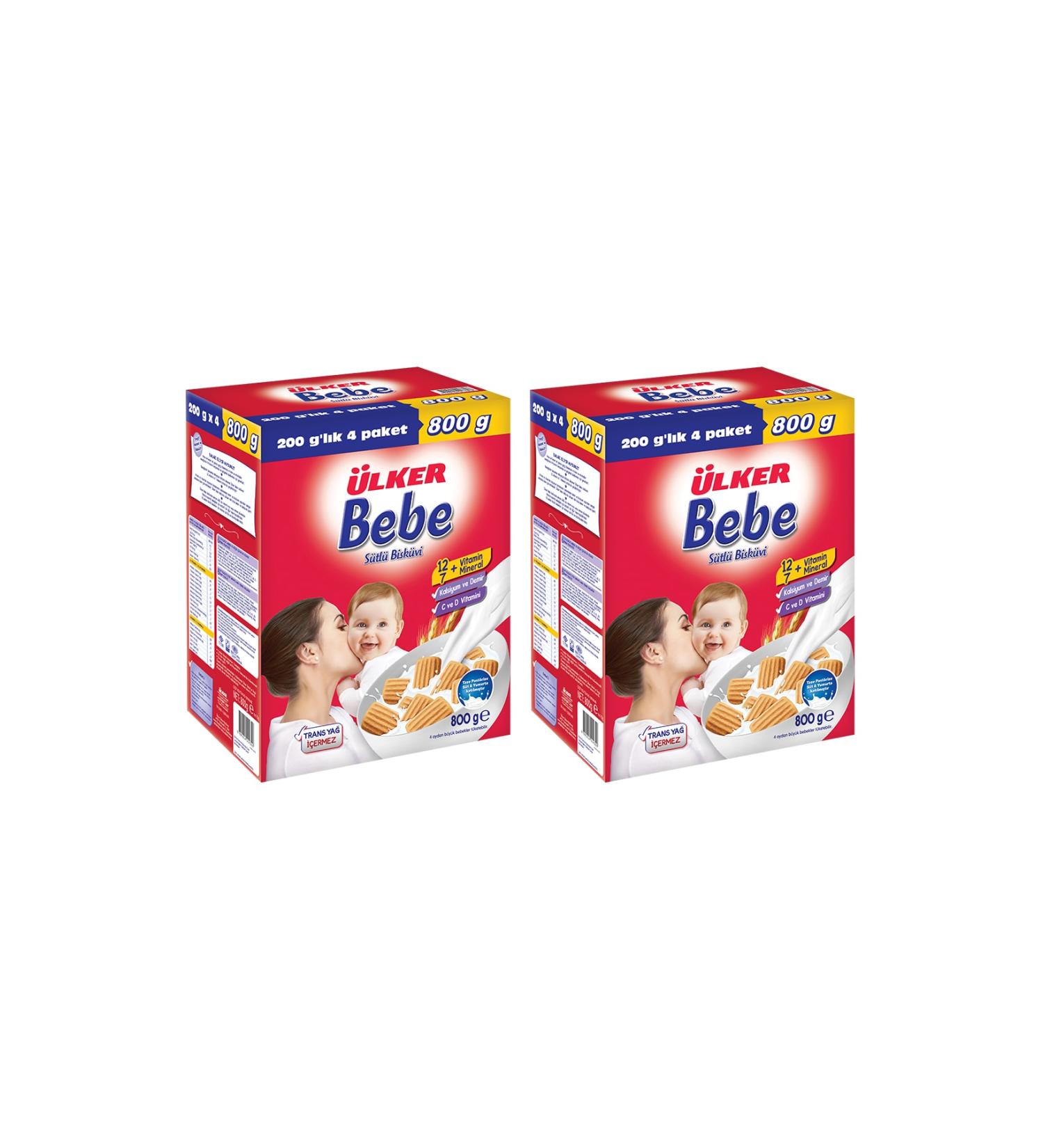 Ulker Baby Biscuits 2-pack 800 gr