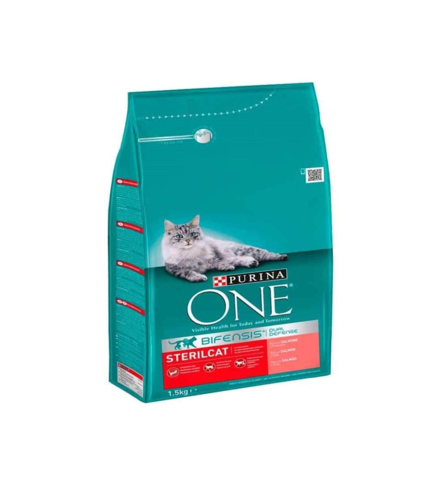 Purina Salmon Sterilized Cat Food 1.5 Kg