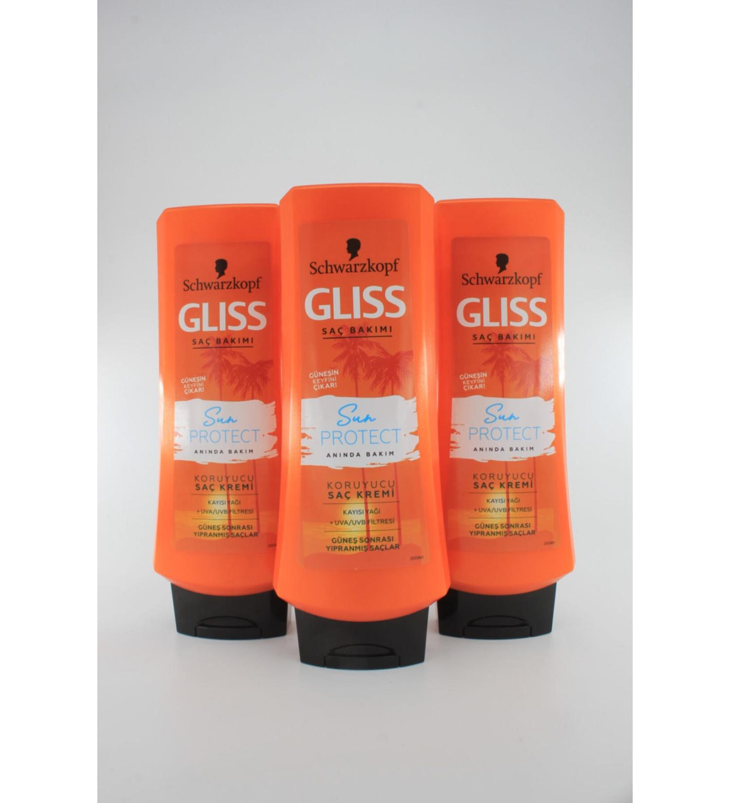 Gliss Sun Protect Hair Cream Set of 3